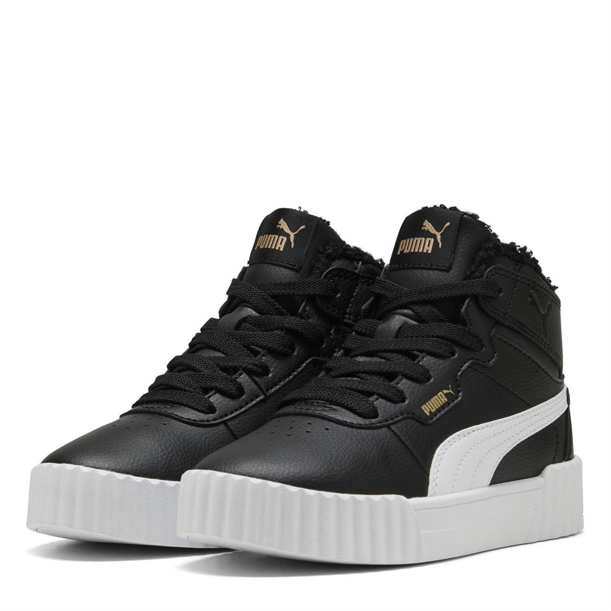 Puma Kids Carina 3.0 Mid High Top Trainers