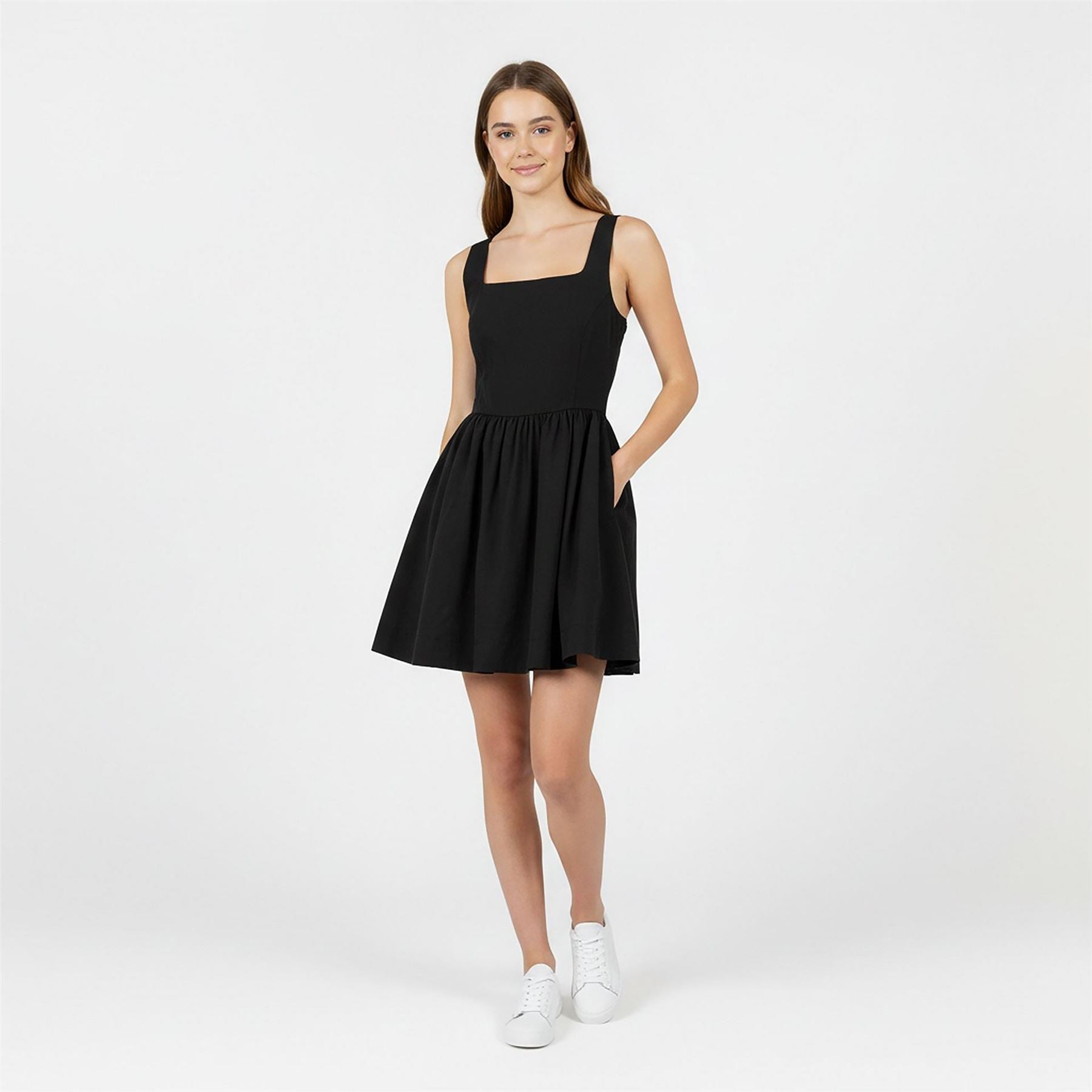 Jack Wills Square Neck Mini Skater Dress