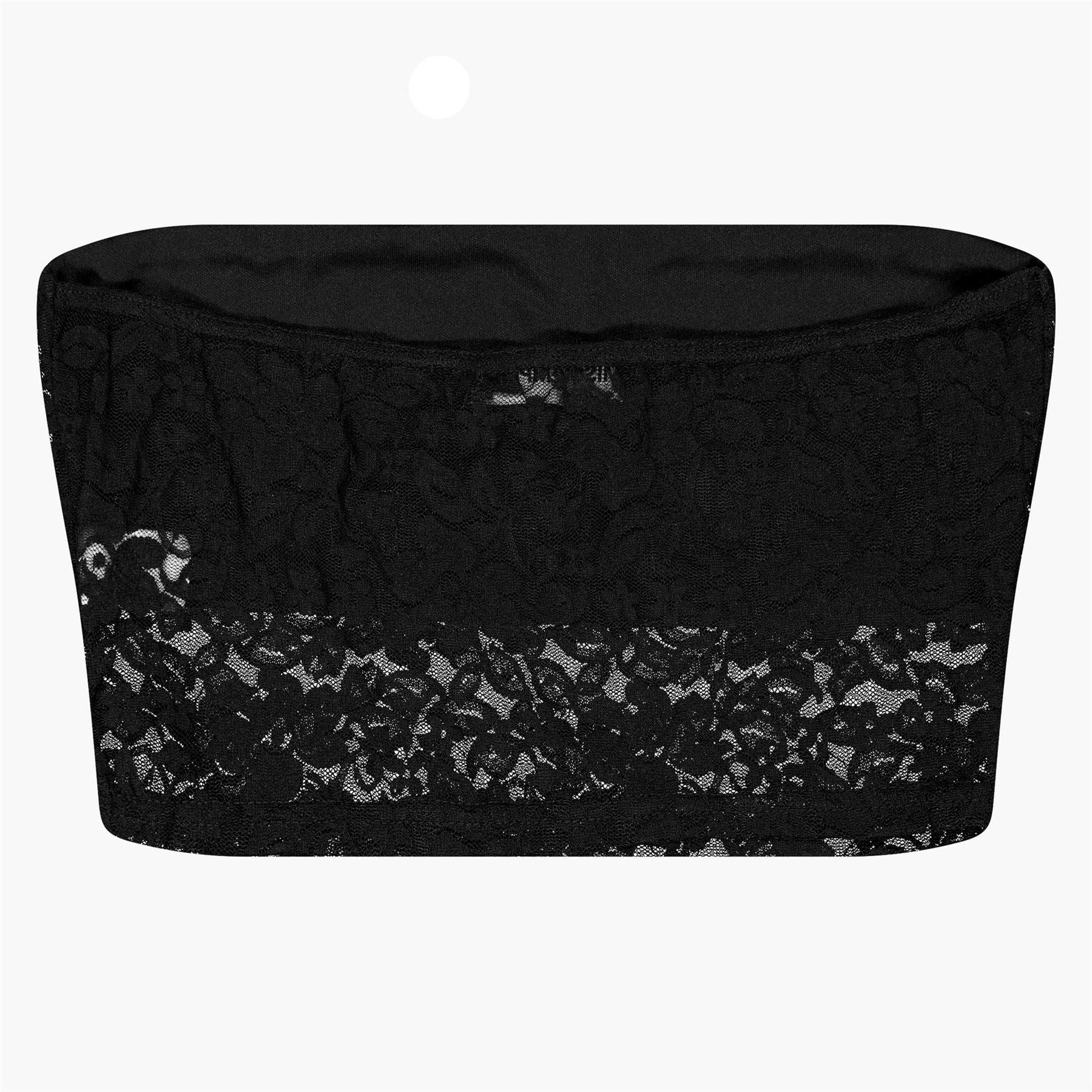 Missy Empire Bandeau Crop Top