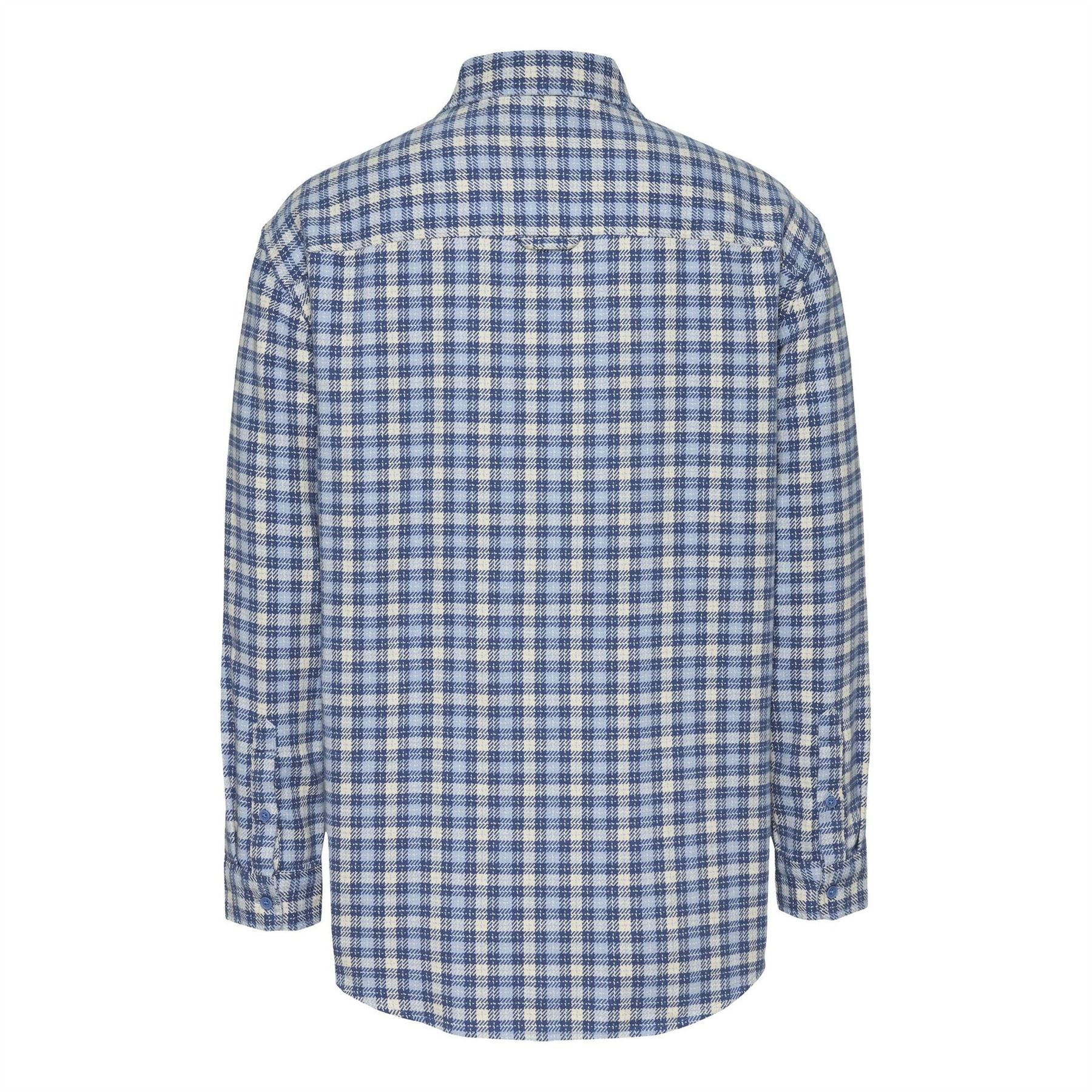 Tommy Jeans Badge Flannel Long Sleeve Patterned Shirt