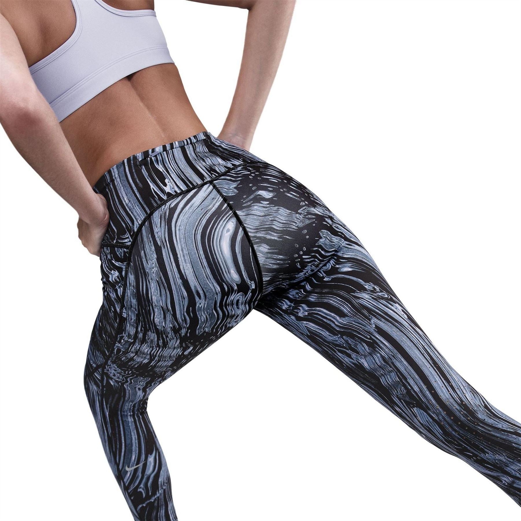 Nike Swift 7 8 All Over Print Running Tights