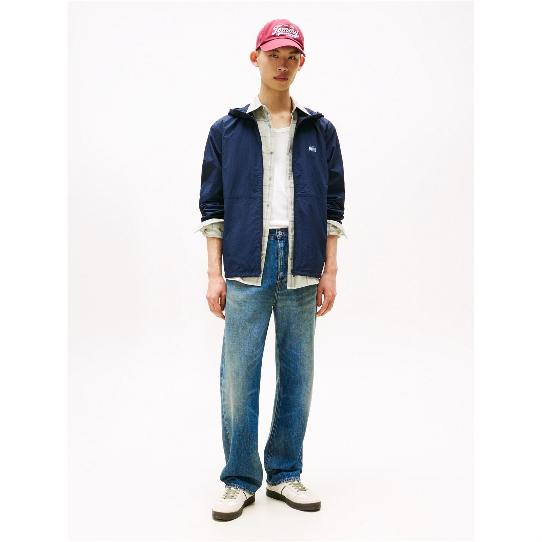 Tommy Jeans Chicago Hooded Long Sleeve Windbreaker