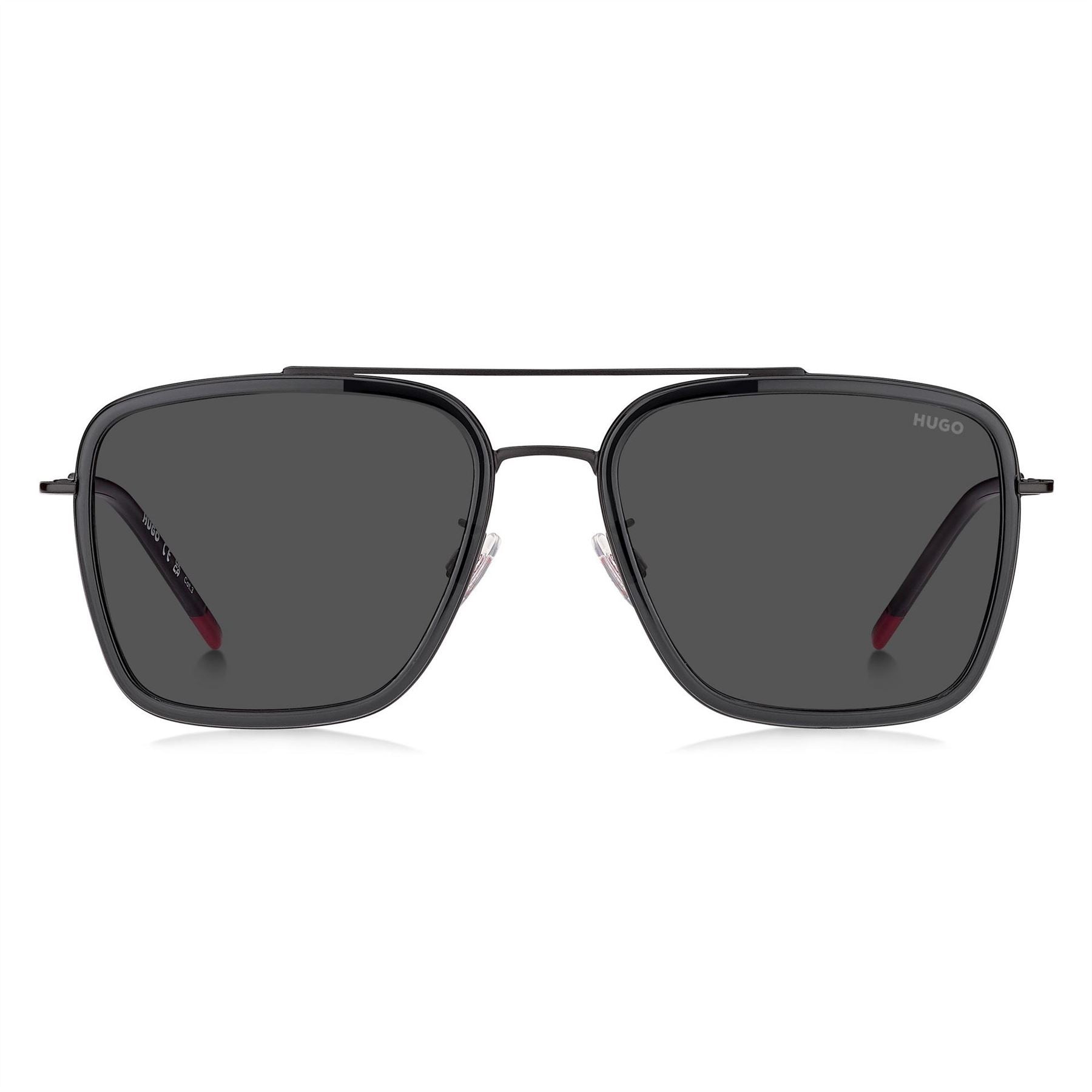 Hugo Square Aviator Sunglasses
