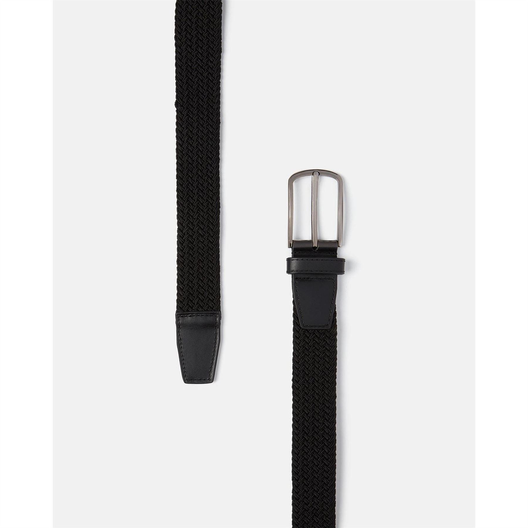 Lyle and Scott Braided Woven Pin Buckle Belt