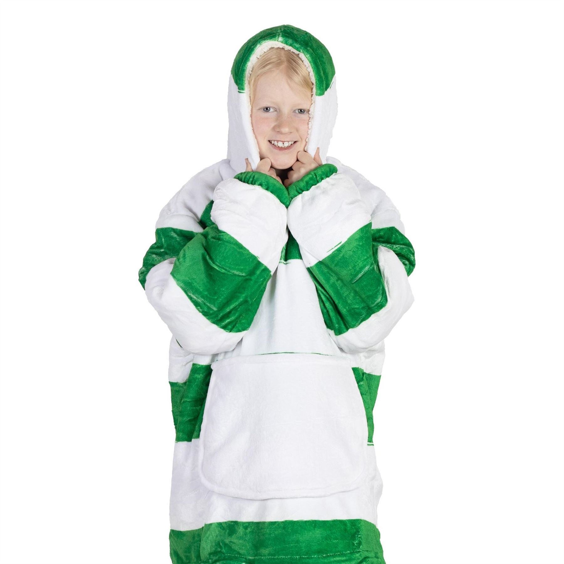 Team Football Officially Licensed Sherpa Fleece Hoodie For Kids