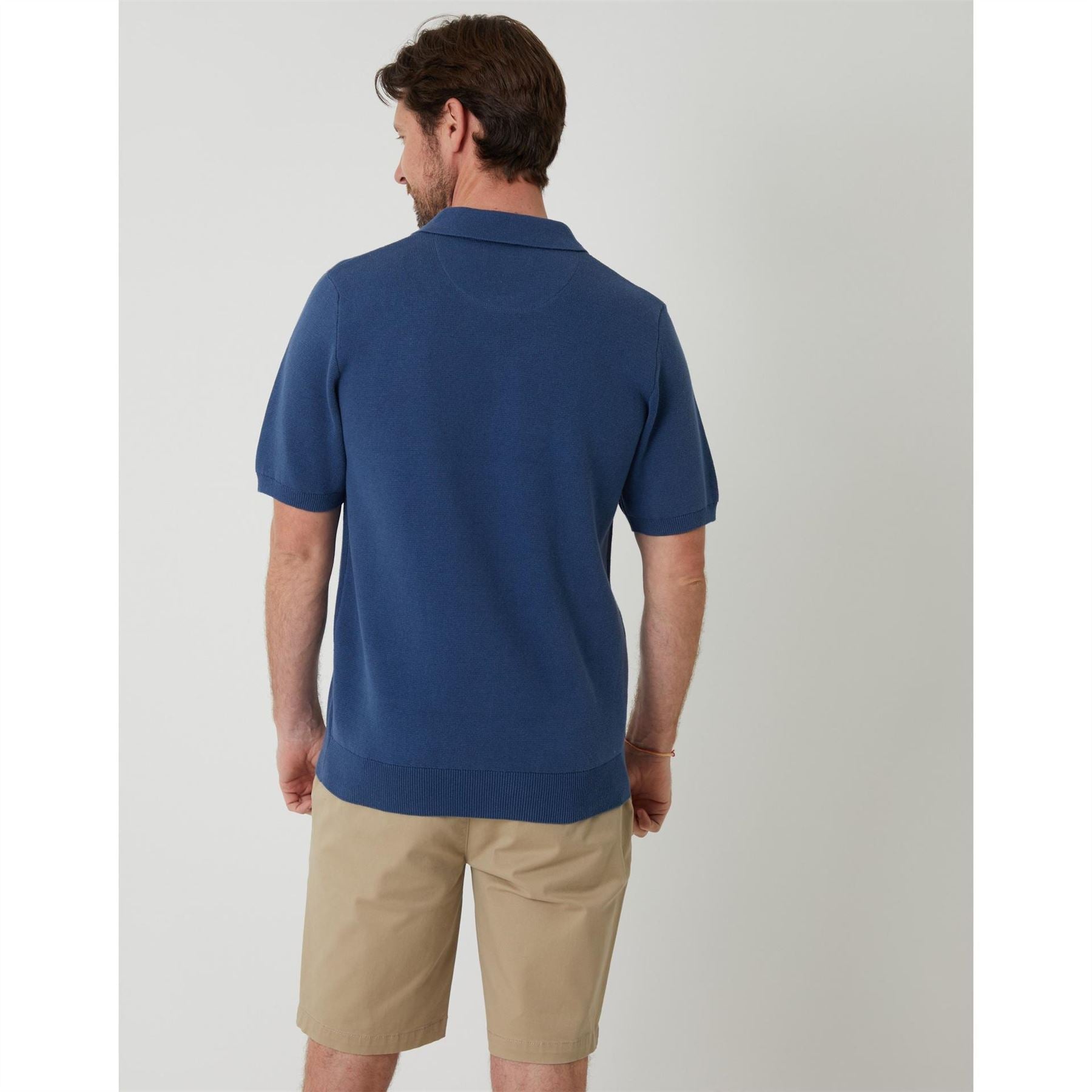 Saltwell Zip Neck Regular Fit Polo Shirt