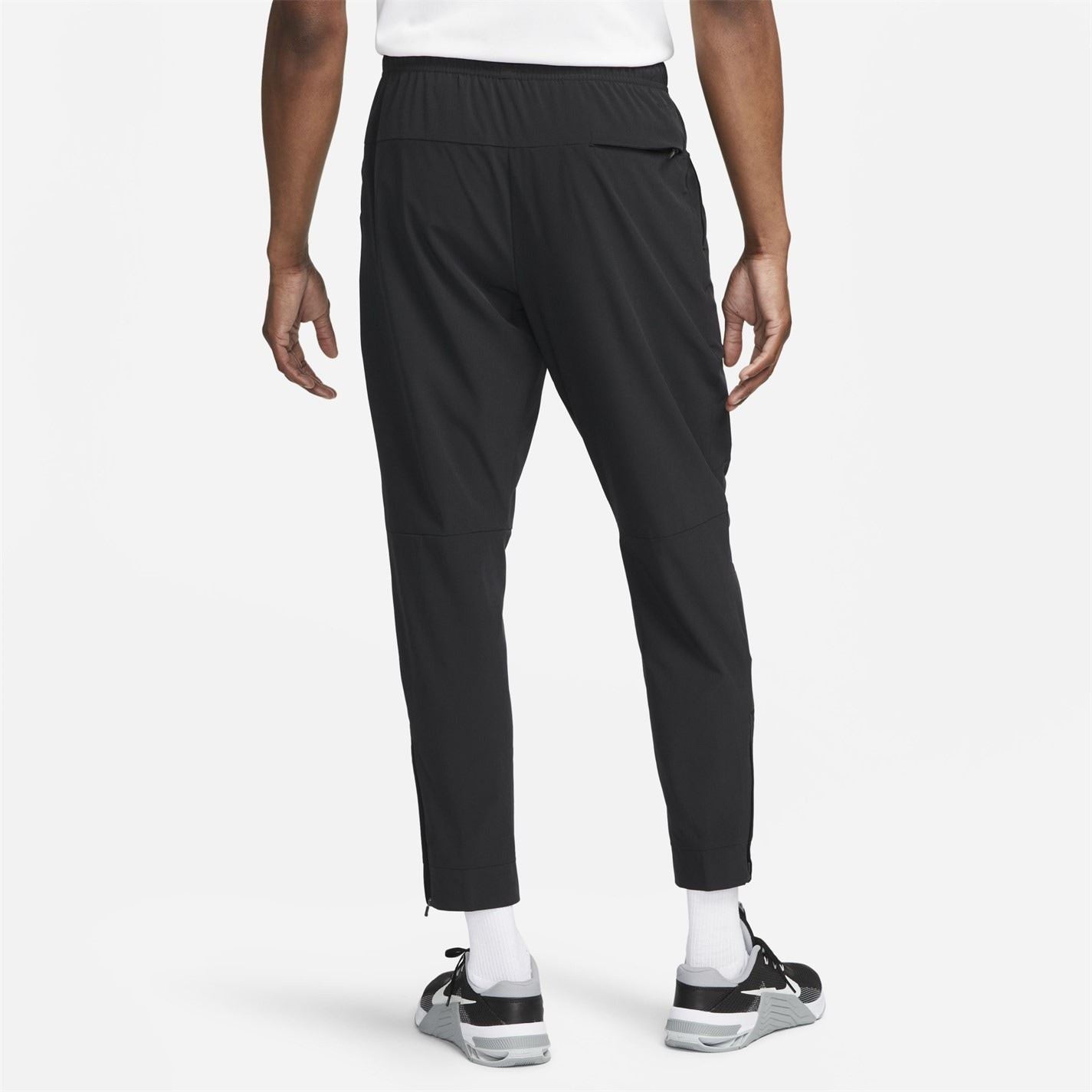 Nike Unlimited Dri Fit Zipped Pocket Straight Leg Running Pants