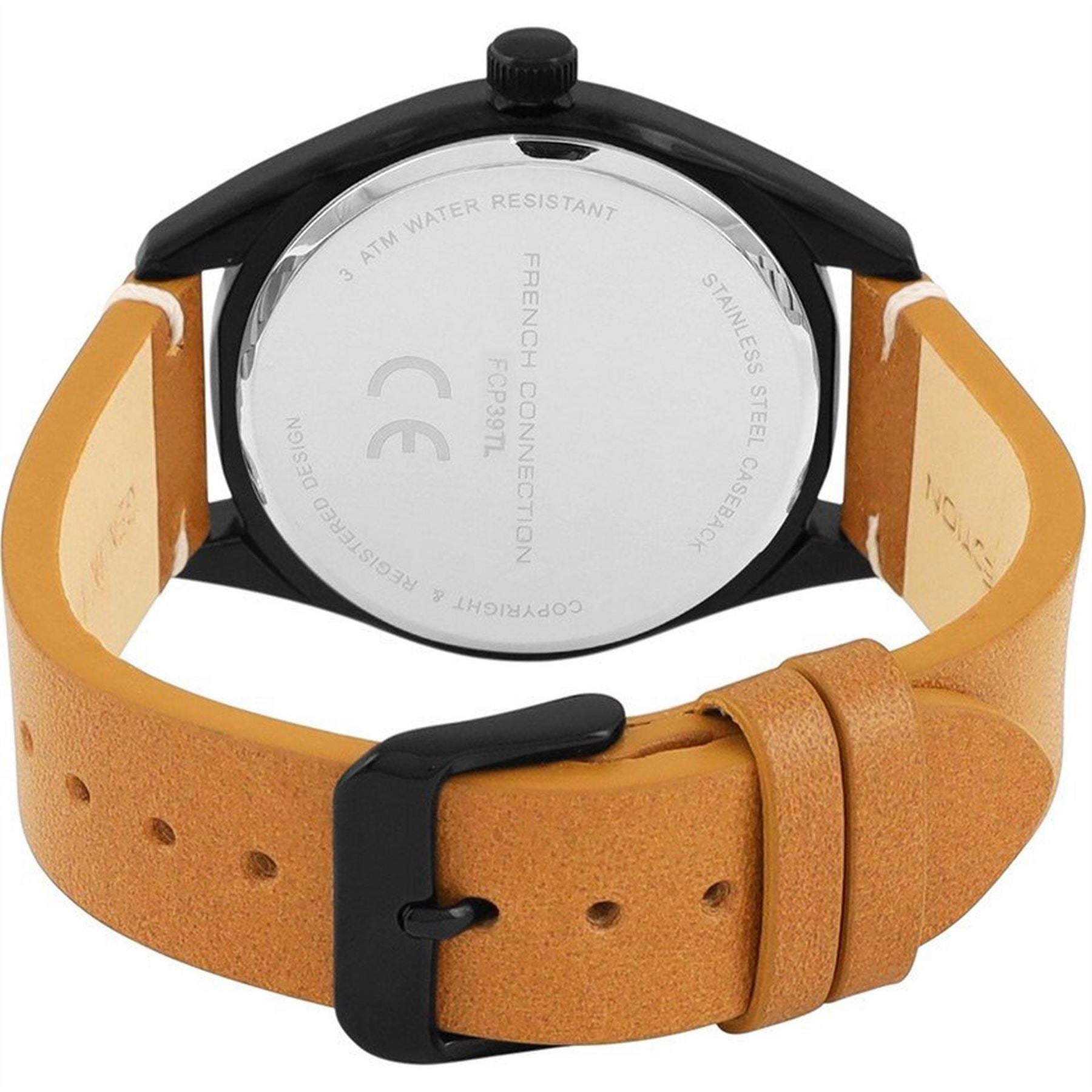 French Connection Connection Mega Round Analog Watch For Men