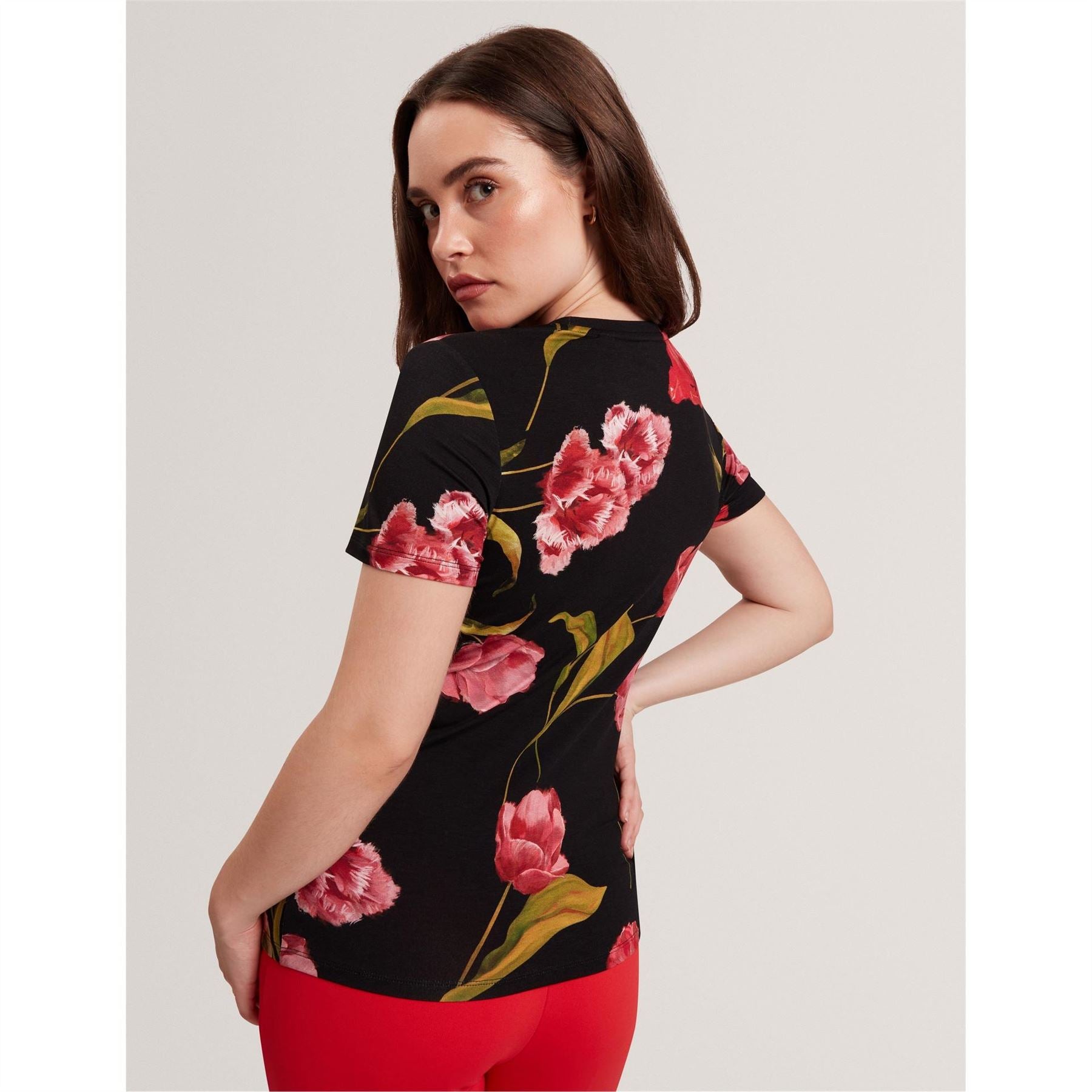 Ted Baker Slim Fit Crew Neck Short Sleeve T-Shirt