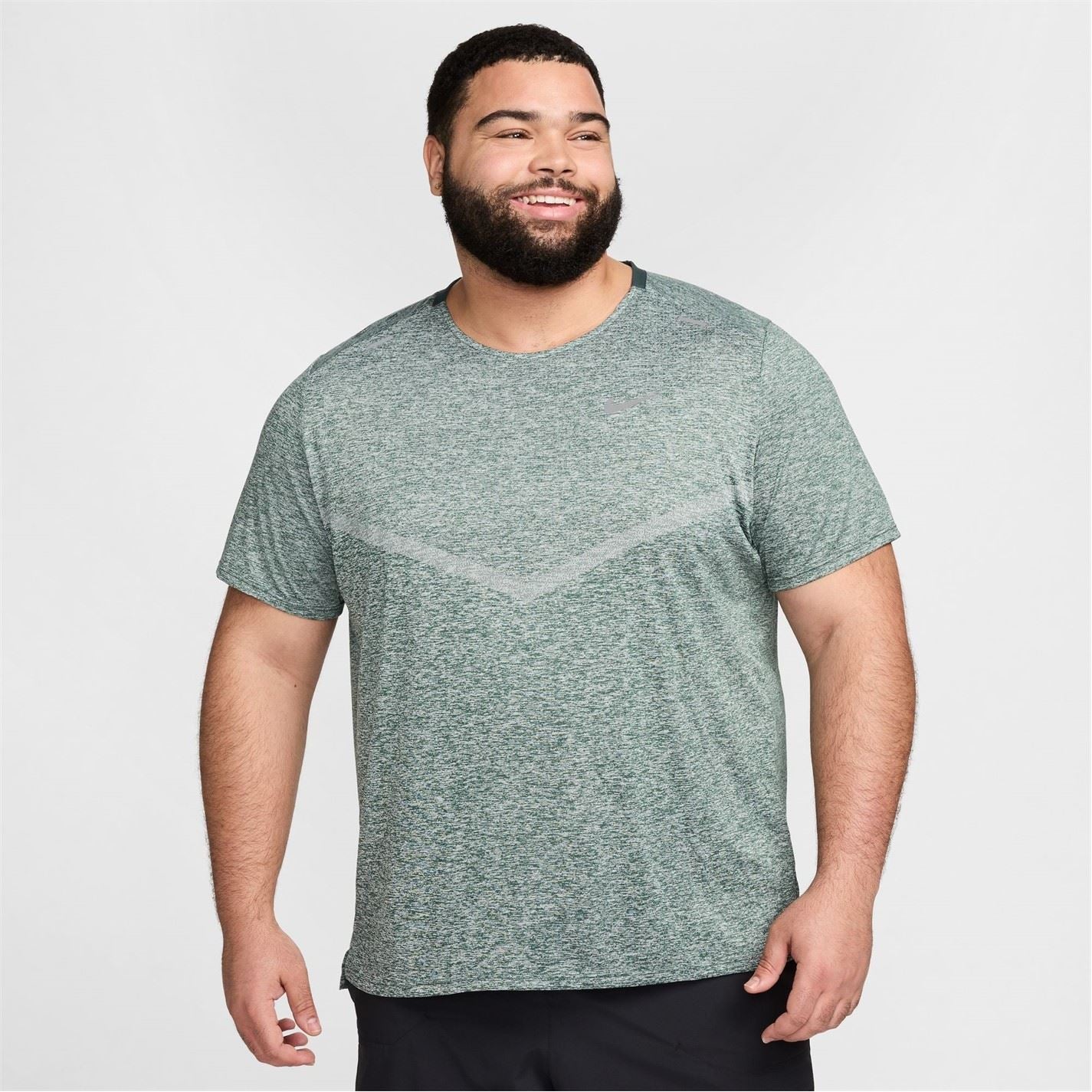 Nike Mens Dri Fit Rise 365 Short Sleeve Running Top
