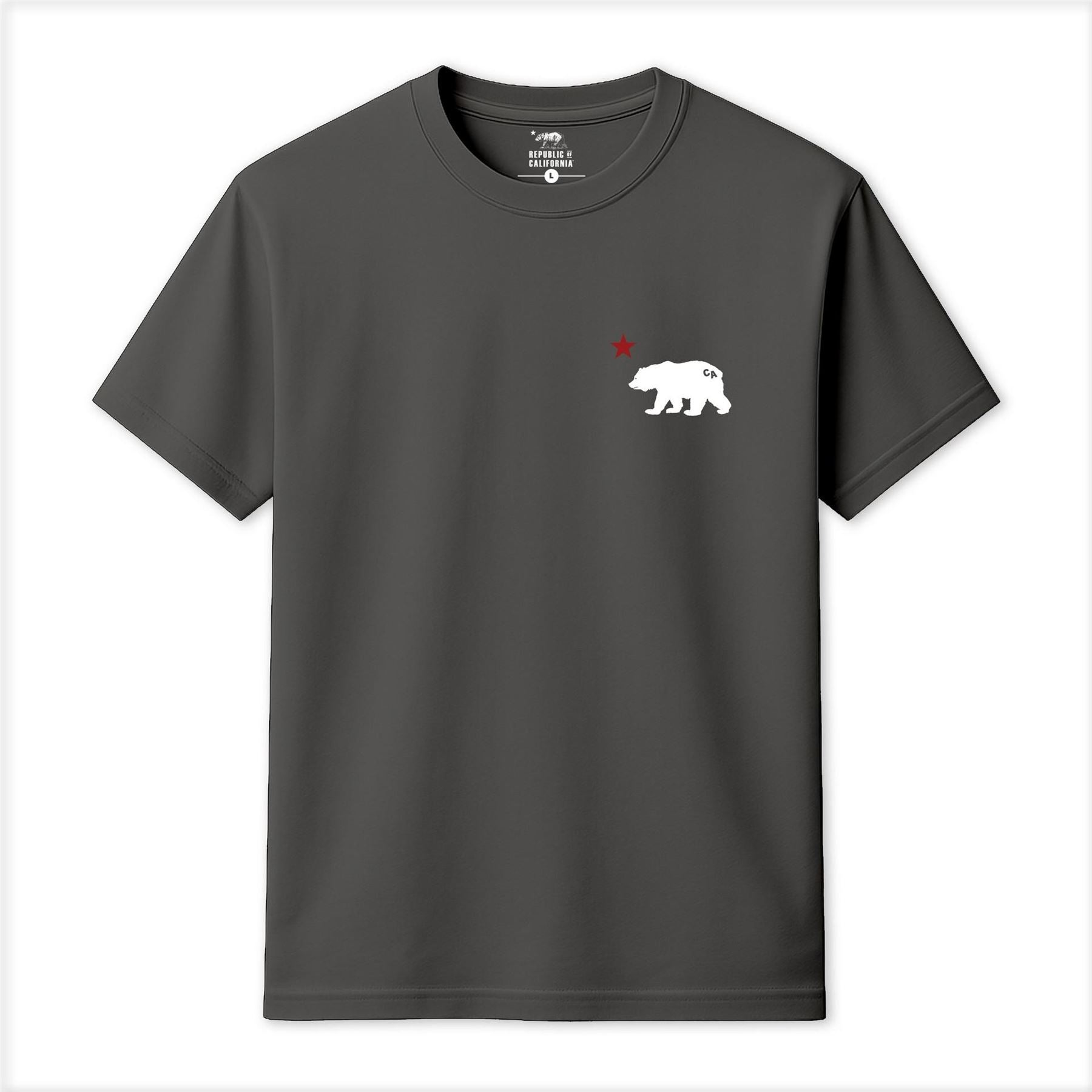 Republic of California Cali Large Genie Graphic Crew Neck Short Sleeve T-Shirt
