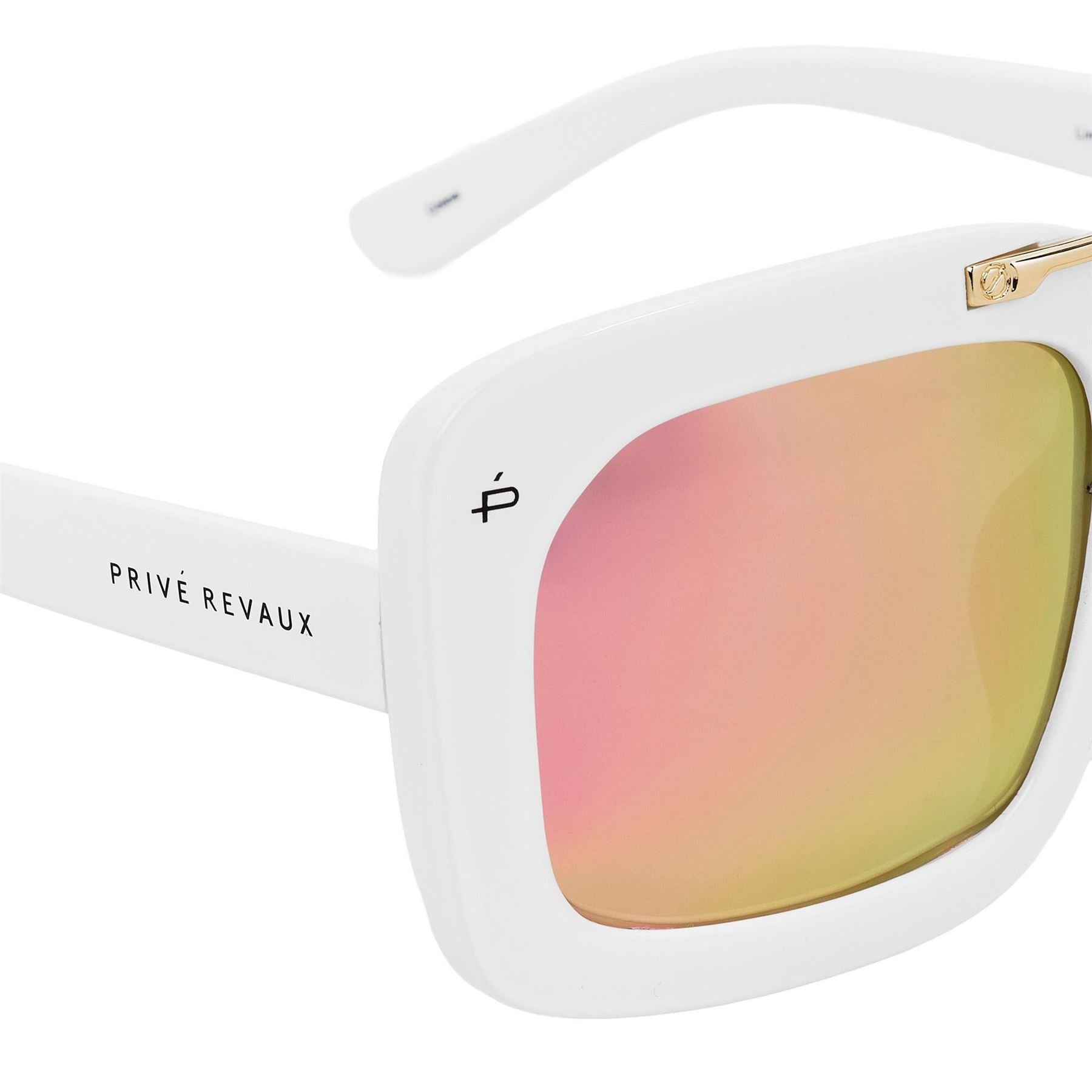 Prive Revaux R The Karl Square Double Bridge Sunglasses