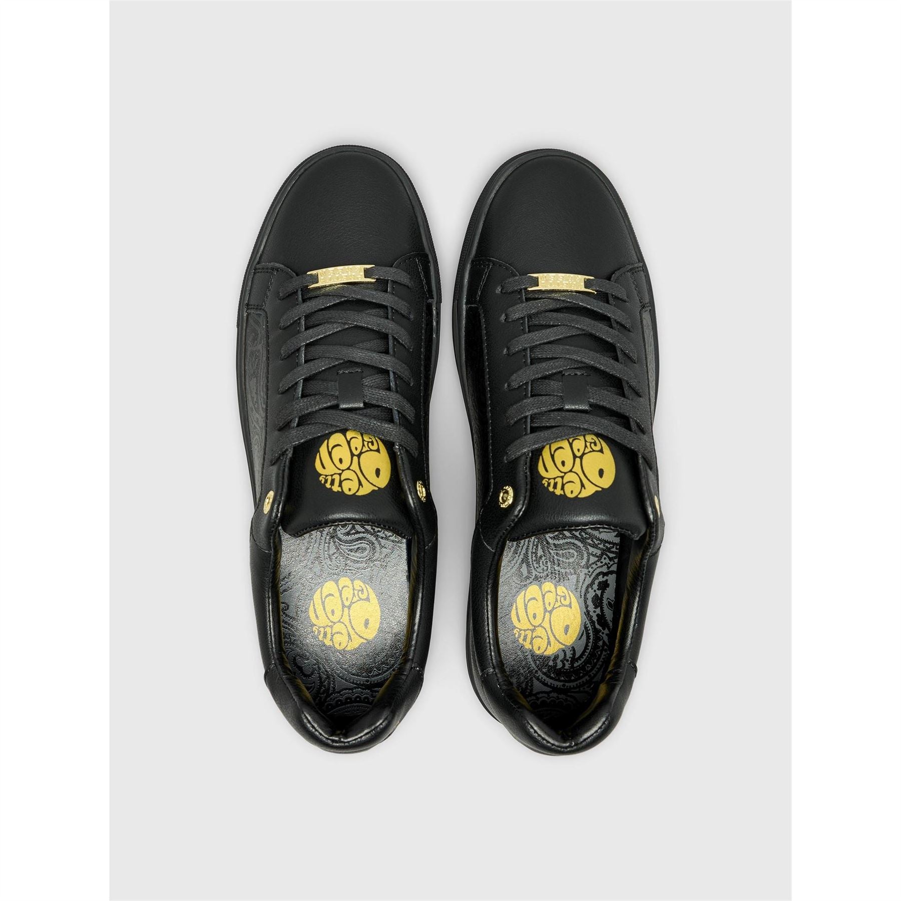 Pretty Green Cali Paisley Low Top Trainers