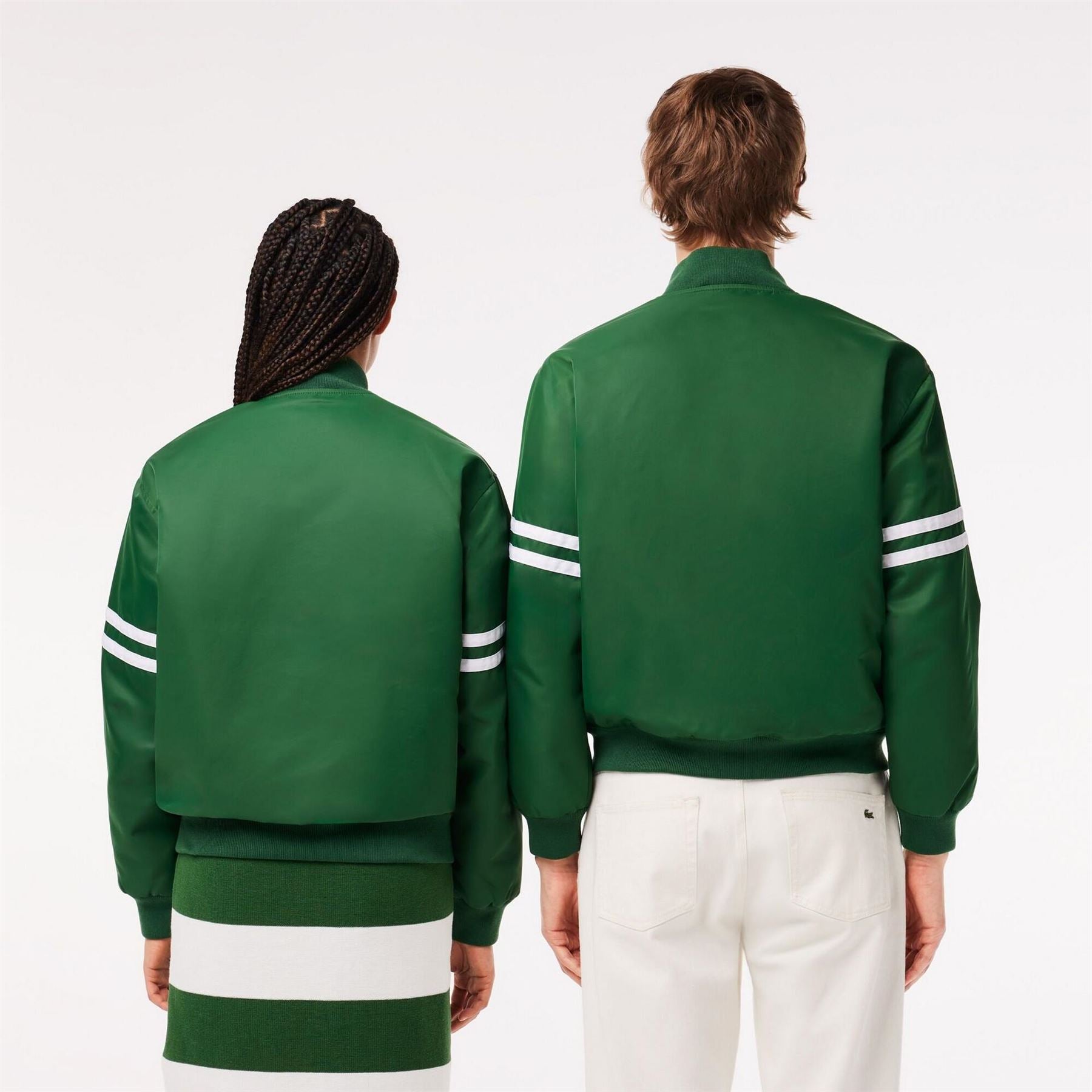 Lacoste  Long Sleeve Varsity Jacket