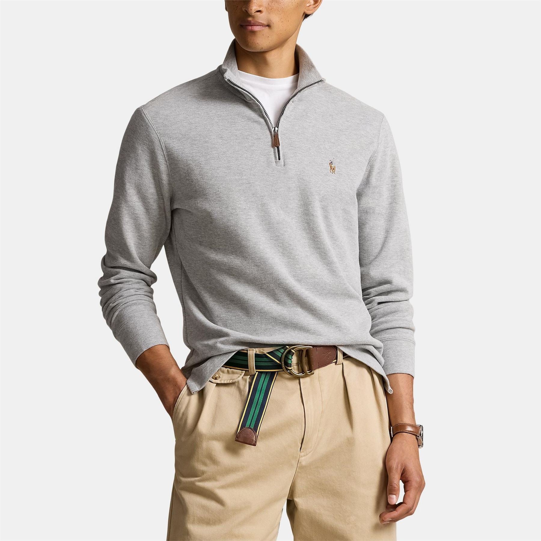 Polo Ralph Lauren Fleece Quarter Zip Sweater