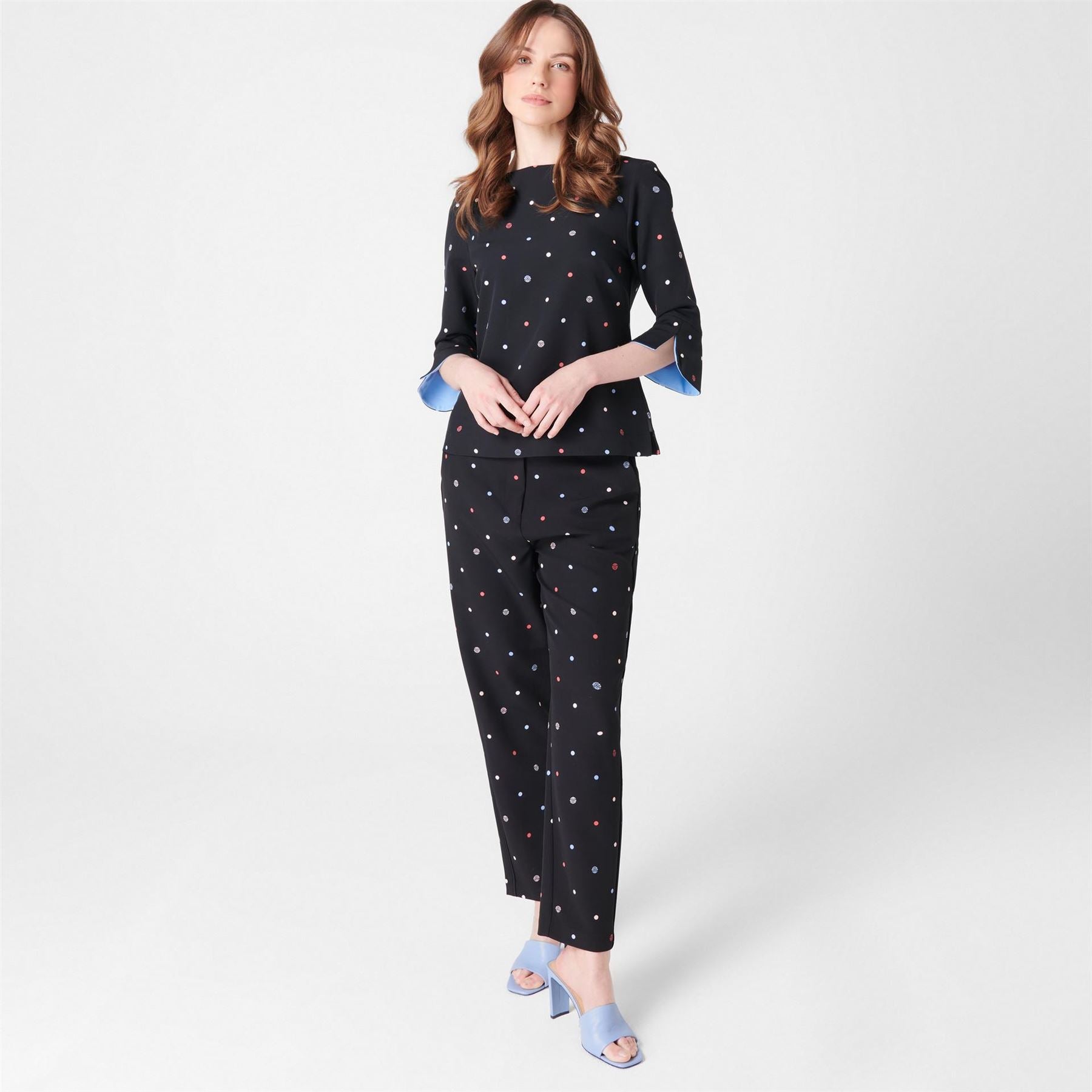 Biba Side Stripe Trousers