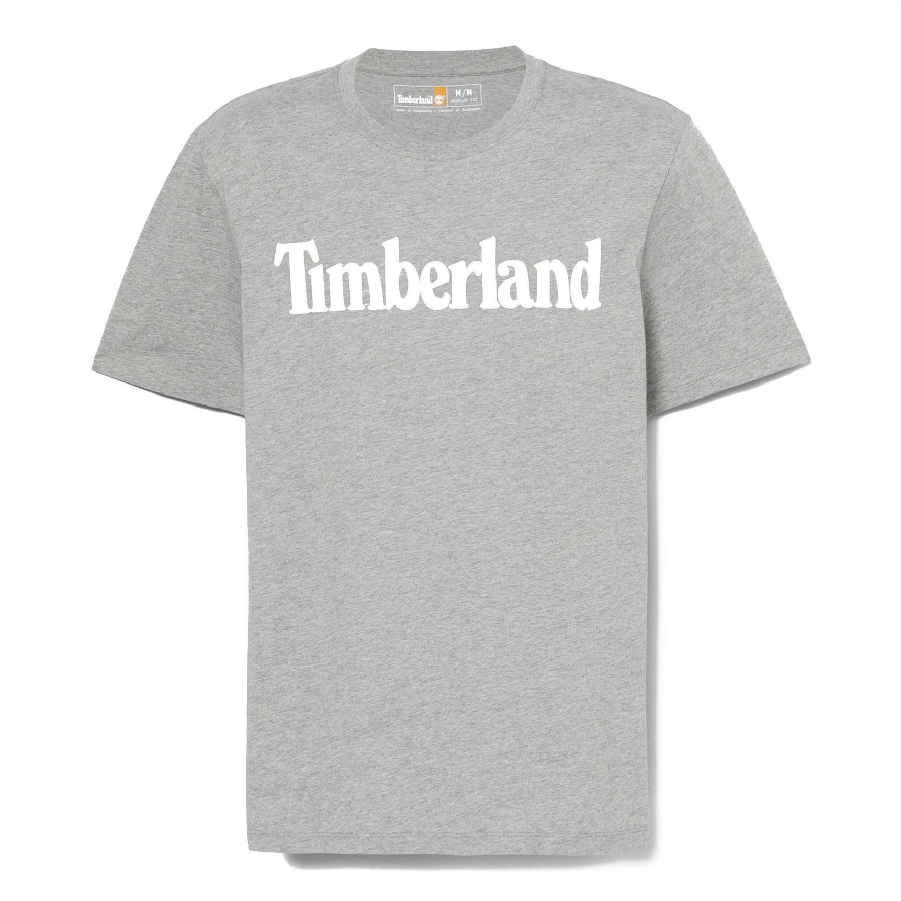 Timberland Northwood Wordmark Logo Cotton Short Sleeve T-Shirt
