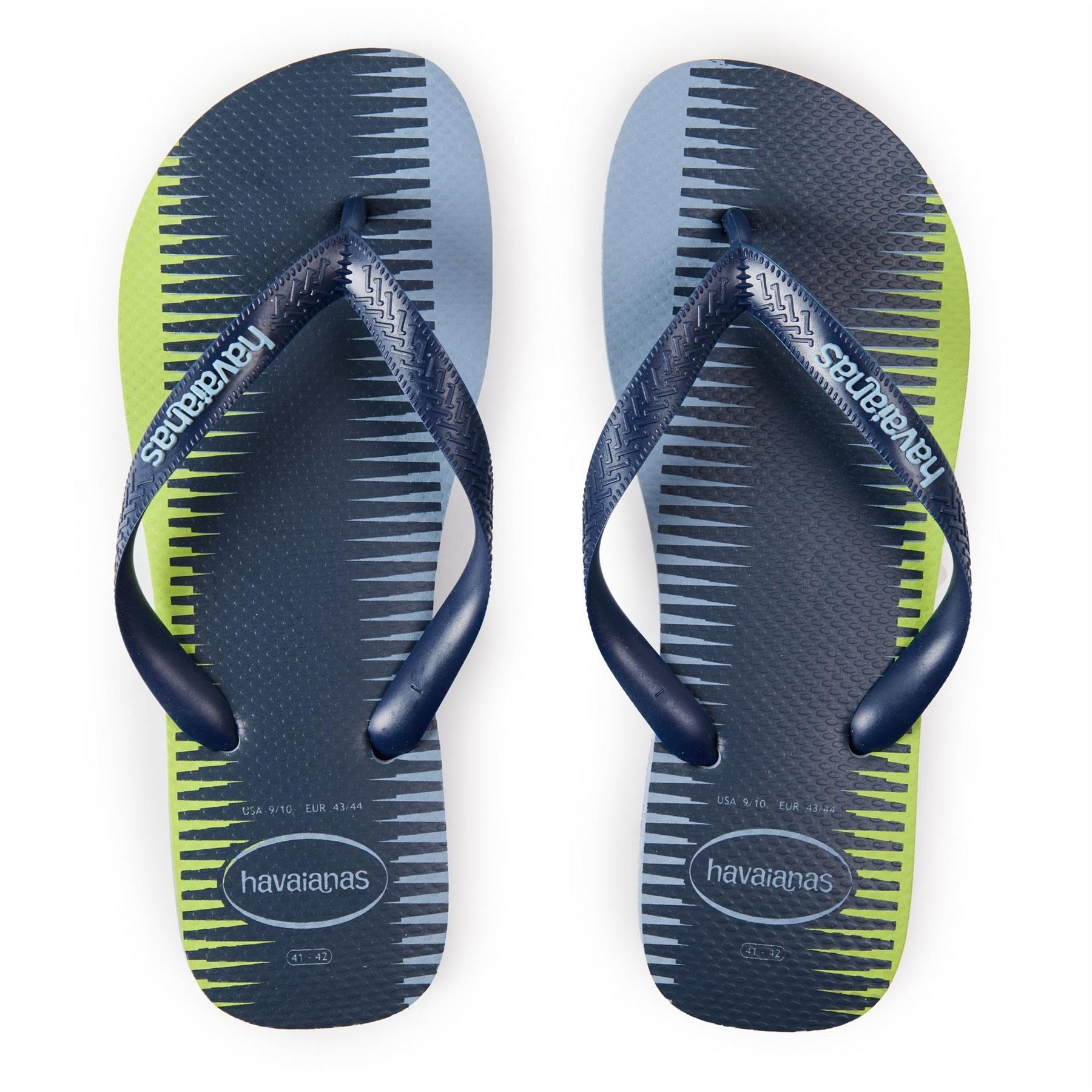 Havaianas Solid Patterned Thong Toe Flip Flops