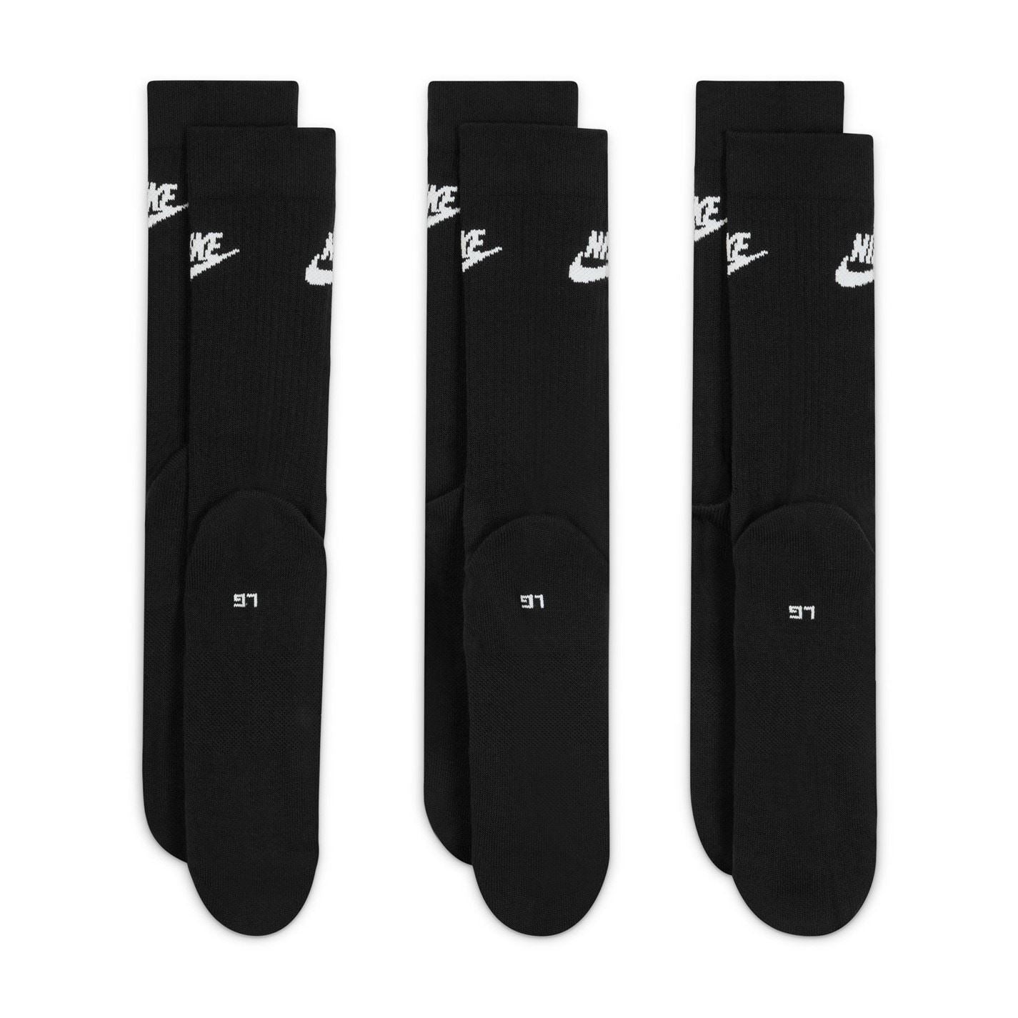 Nike 3 Pack Of Essential Crew Socks