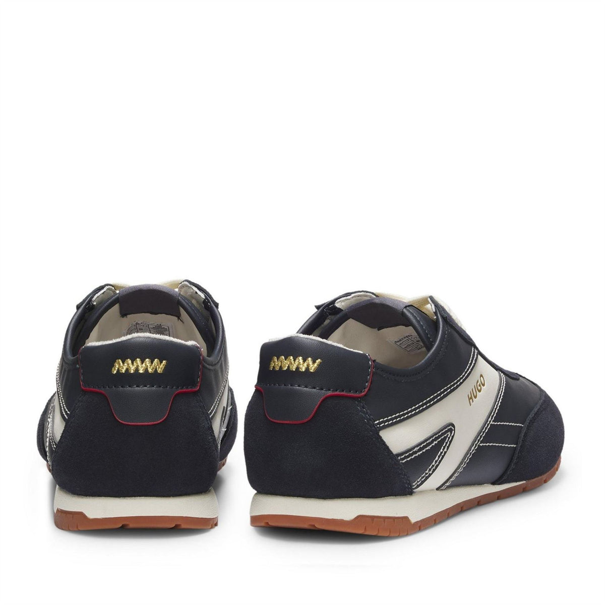 Hugo Lytton Tenn Lace-Up Flat Sneakers