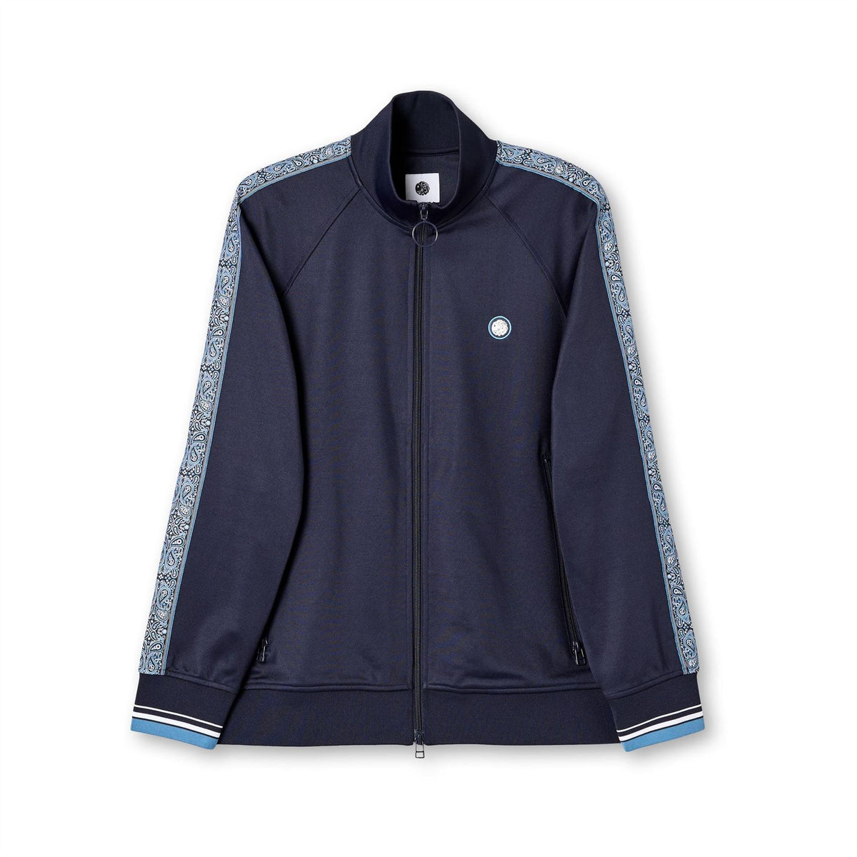 Pretty Green Mock Neck Regular Fit Athletic Top
