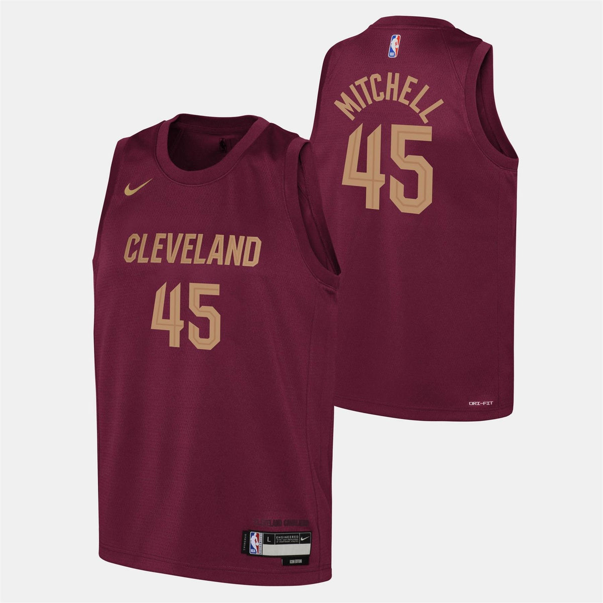Nike Cleveland Performance Basketball Jersey