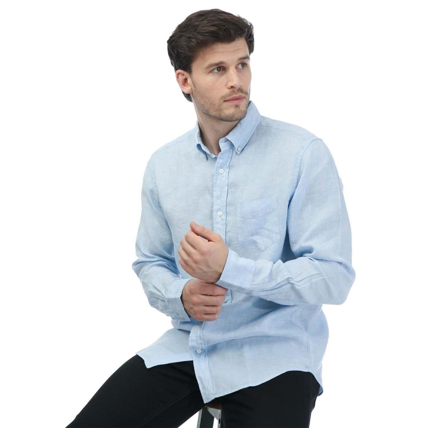 Gant Regular Fit Linen Shirt