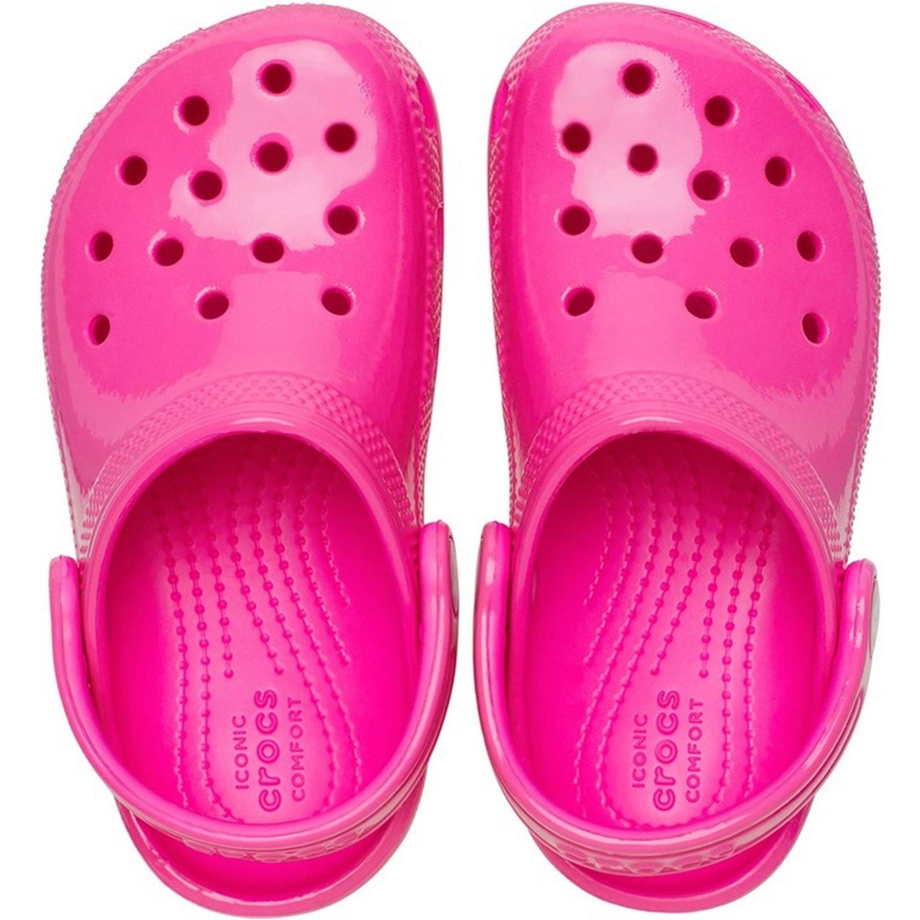 Crocs Littles Perforated Toe Shuv Clogs