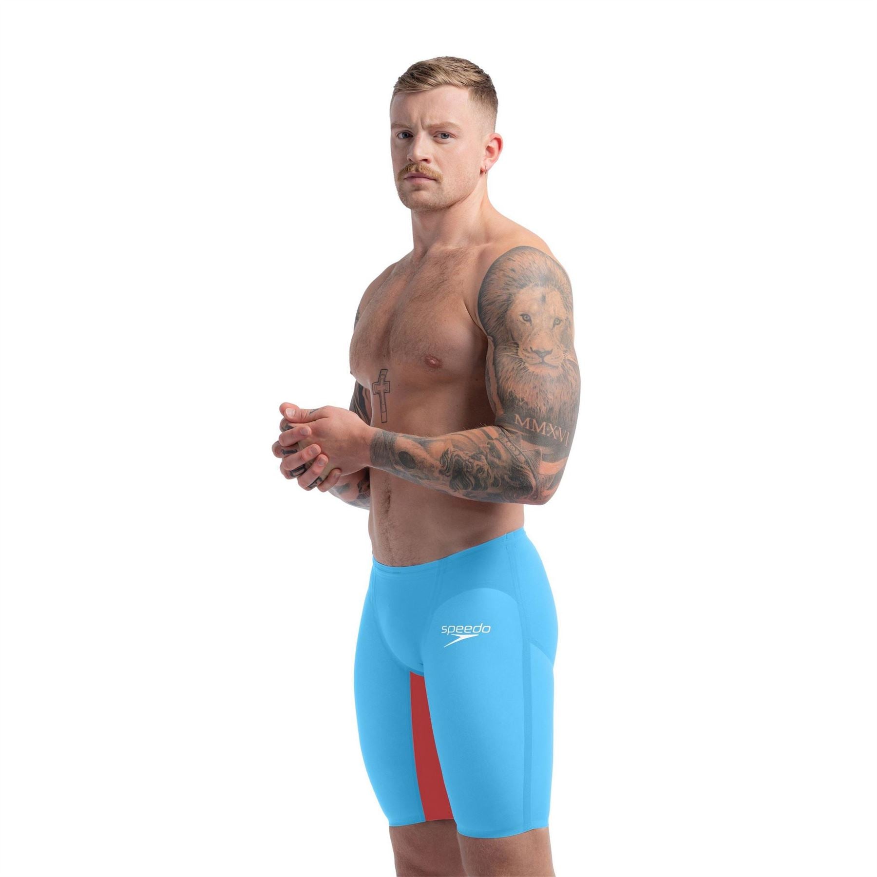 Speedo Color Block Patterned Valor 2 Jammer Short