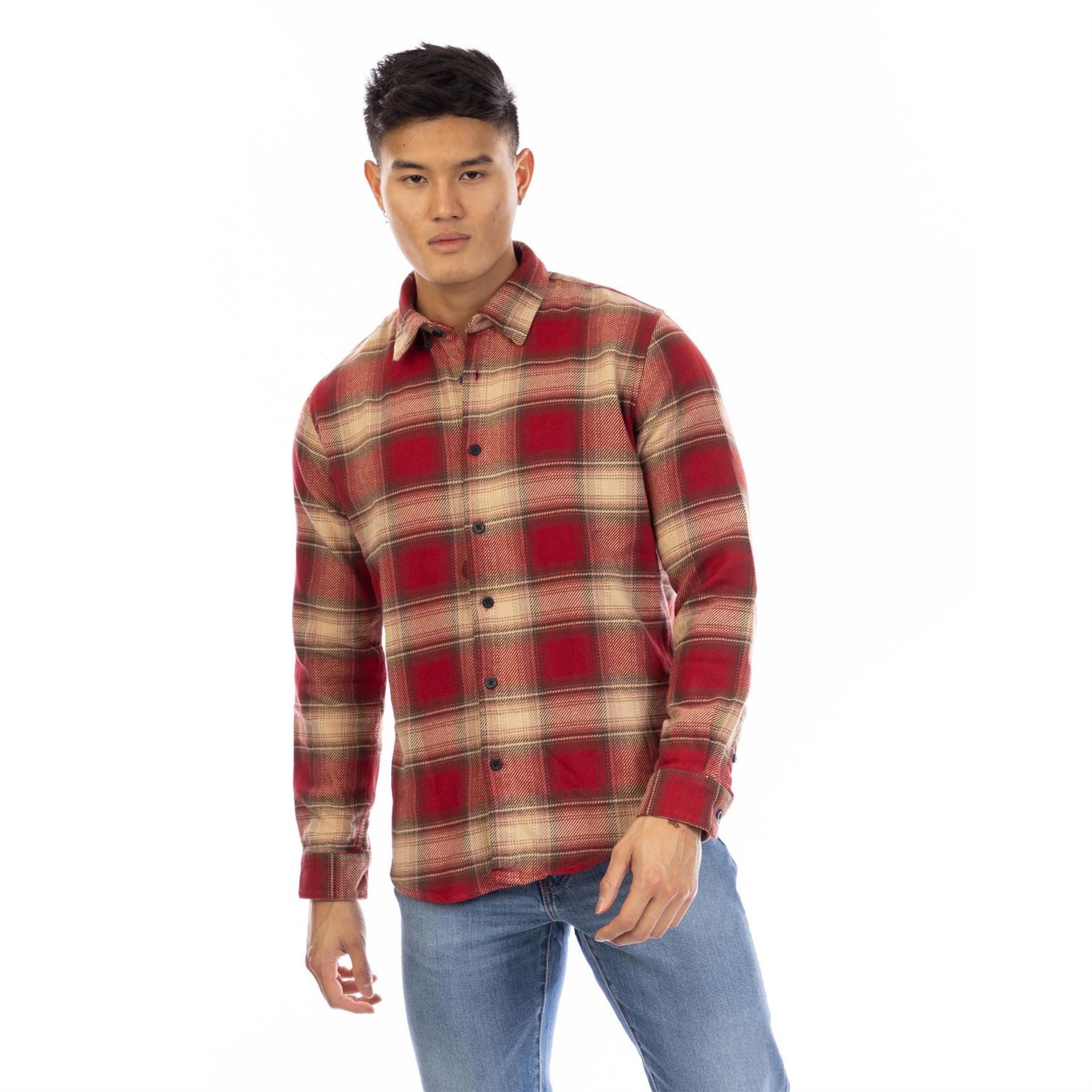 Peter Werth Bagley Collared Long Sleeve Shirt