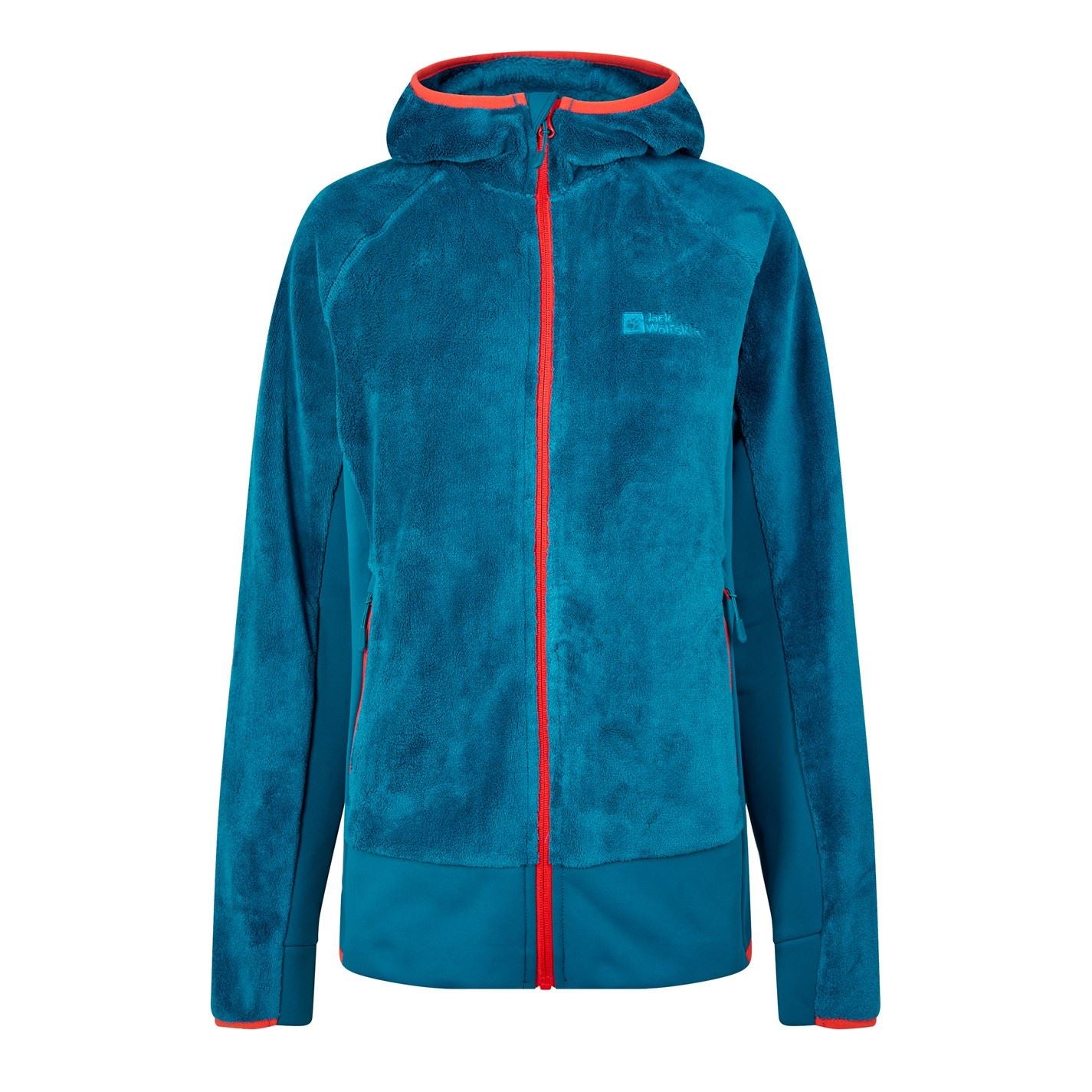 Jack Wolfskin JW Rotwand Hooded Full Zip Fleece