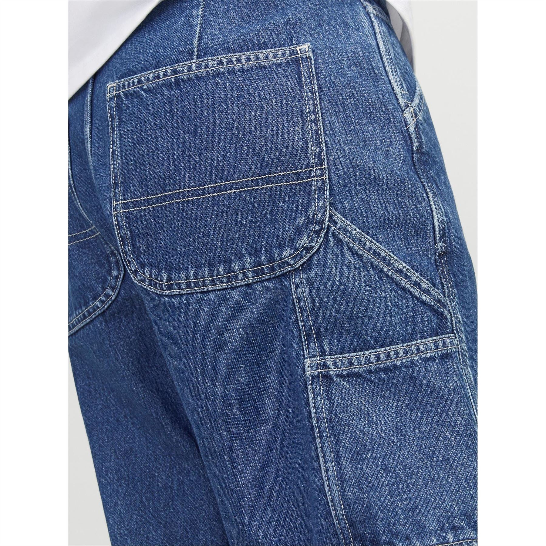 Jack and Jones Alex Relaxed Fit Carpenter Jeans