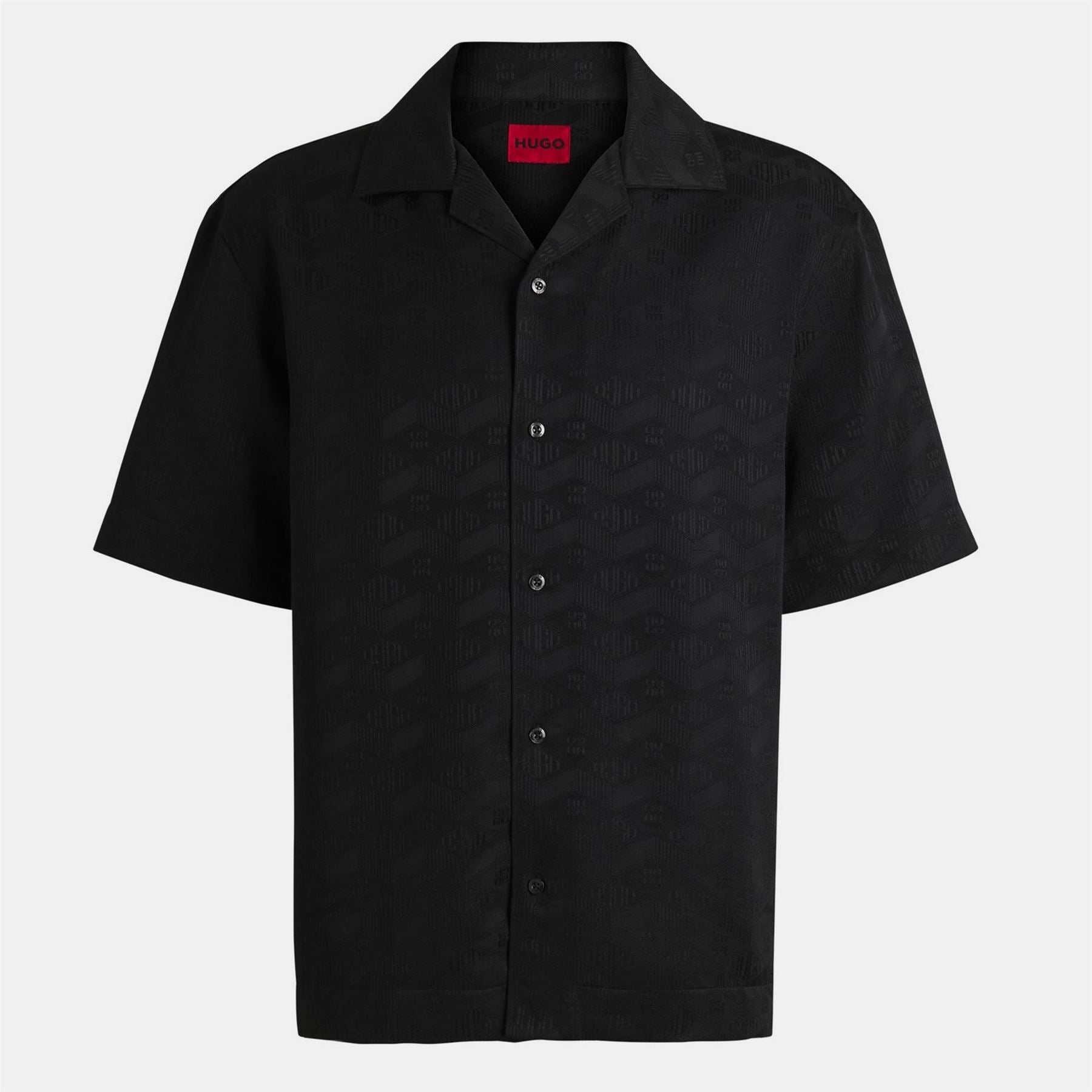 Hugo Espino Short Sleeve Patterned Shirt