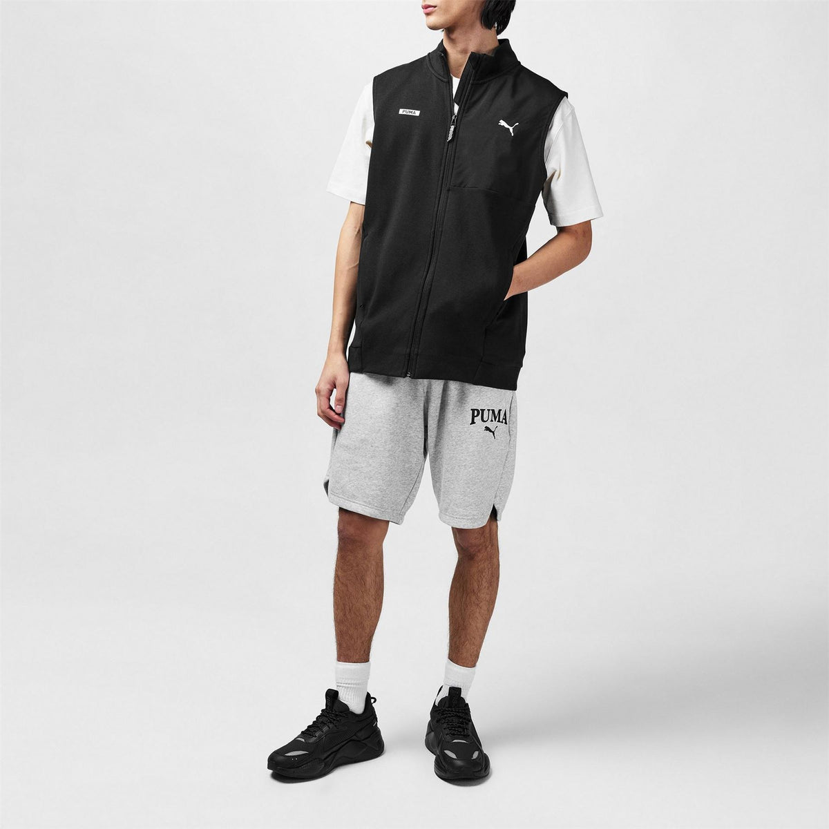 Puma Fleece Jogger Shorts