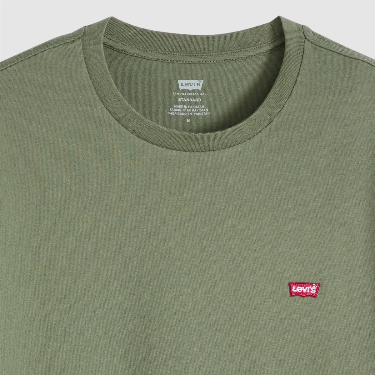 Levis Housemark Bold Logo Crew Neck Short Sleeve Jersey T-Shirt