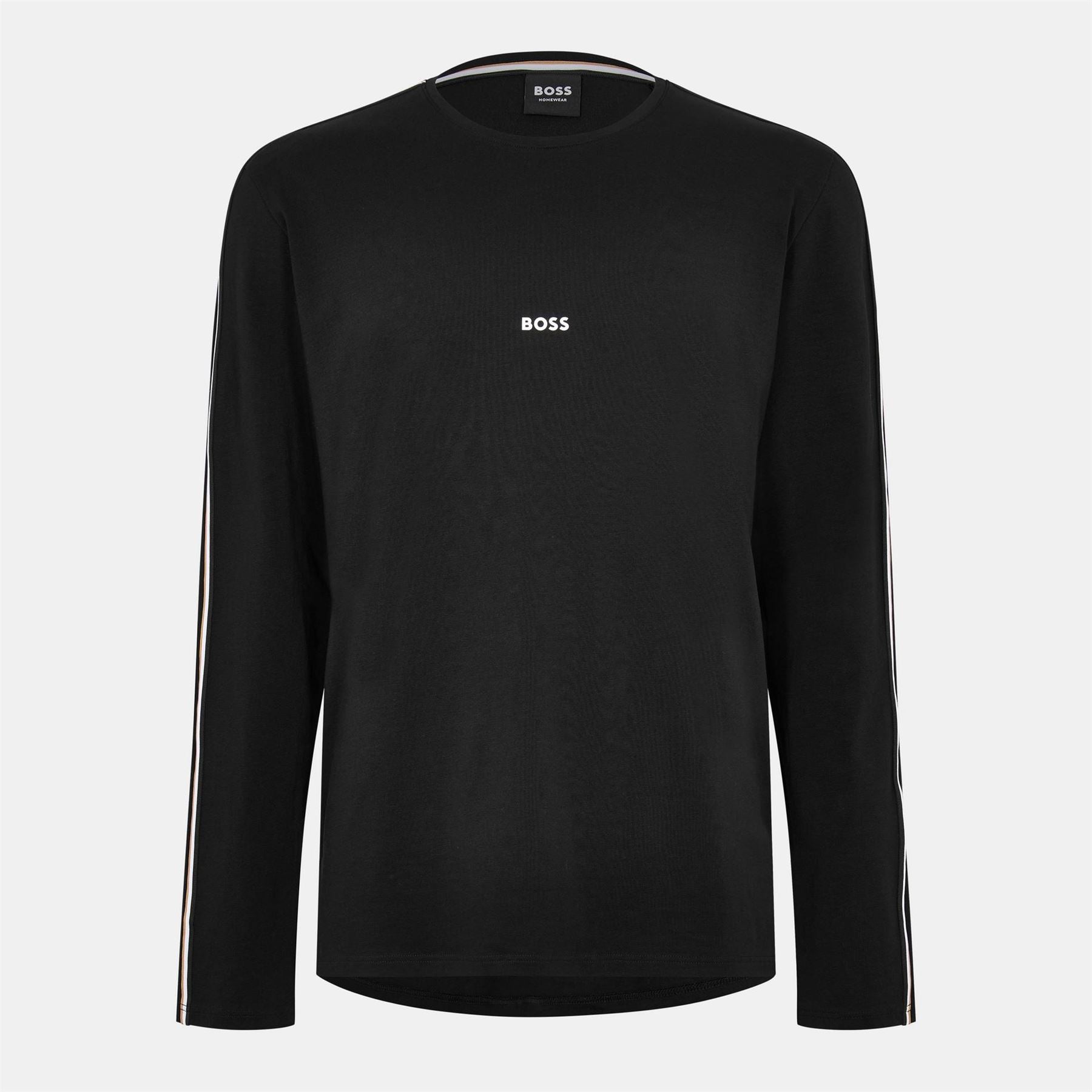 Boss Crew Neck Long Sleeve Jersey T-Shirt