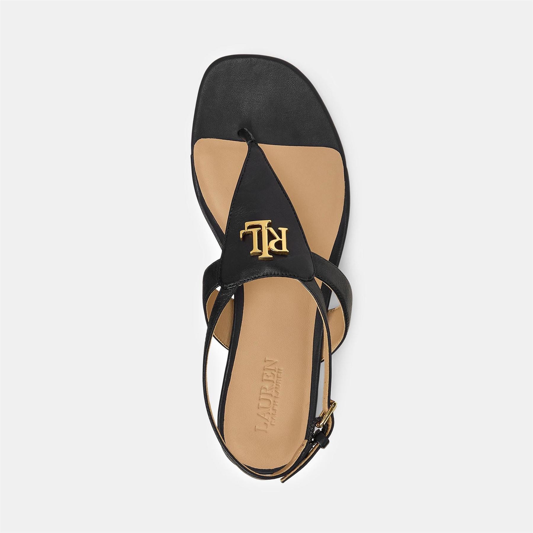 Lauren by Ralph Lauren Leather Sandal