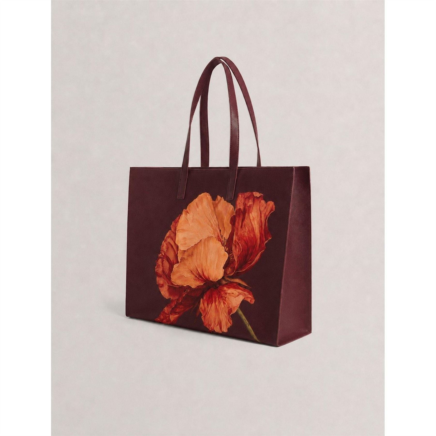 Ted Baker Floral Patterned Rectangle Shape Tote Bag