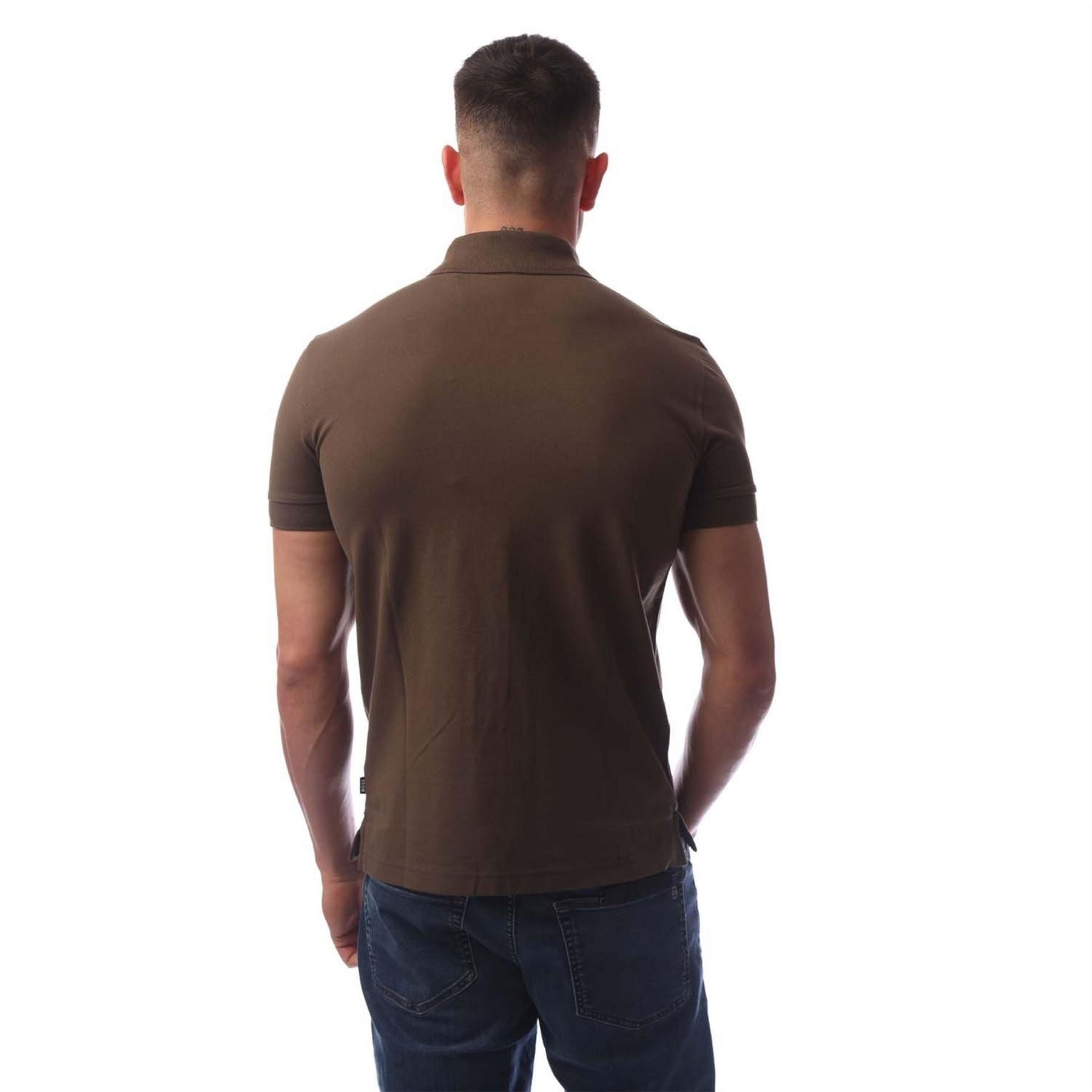 Boss BOSS Firenze Short Sleeve Polo Shirt with Logo Detail