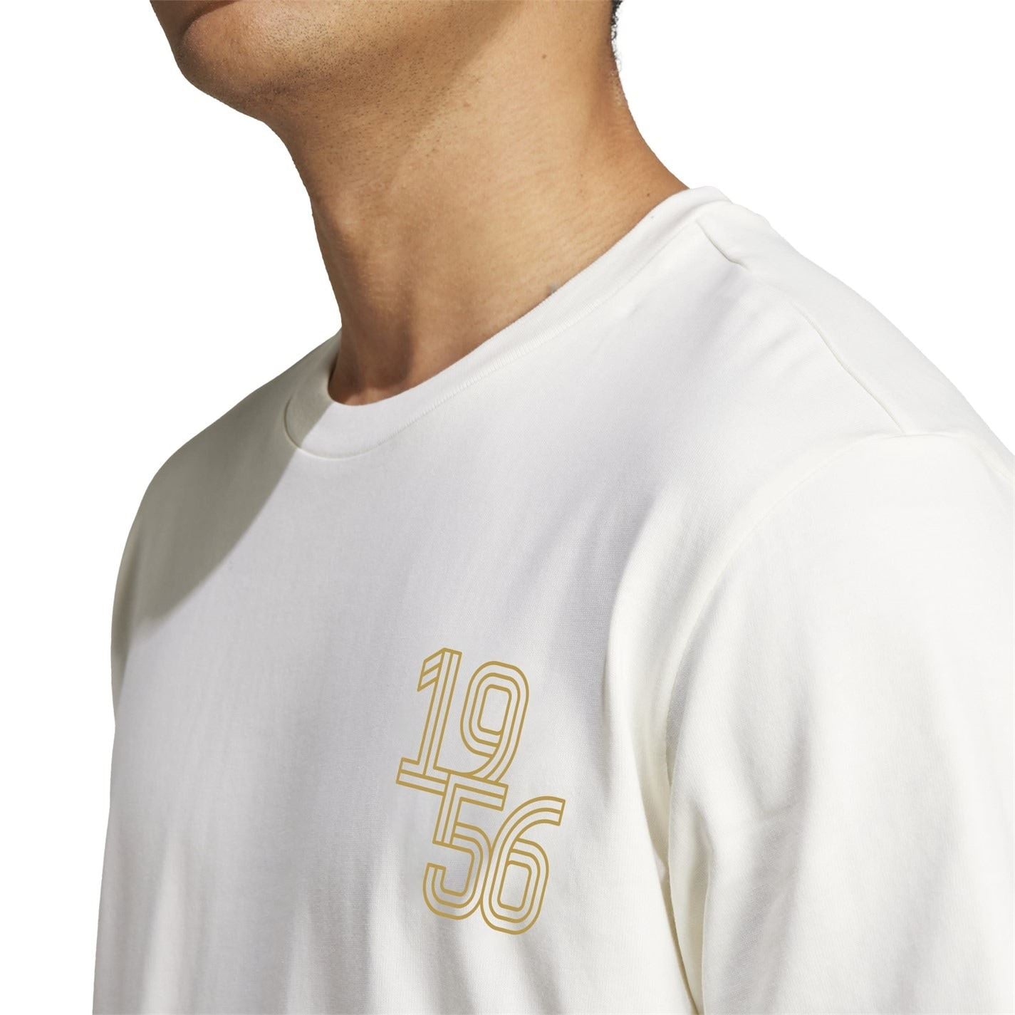 adidas Mens Real Madrid Heavy Cotton T-Shirt