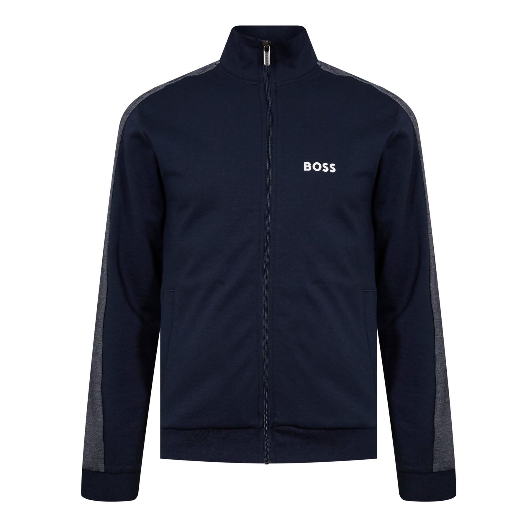 Boss Bw Tracksuit FulL-Zip Funnel Neck Jacket