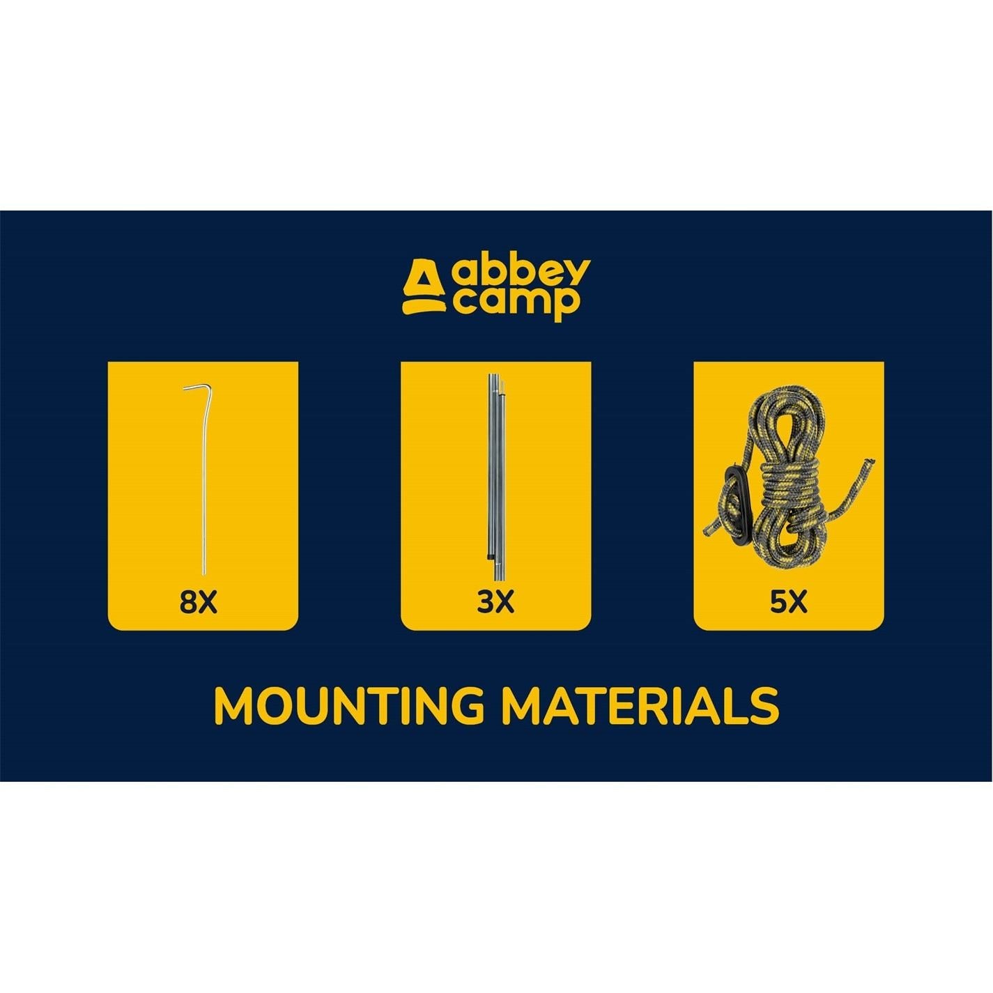 Abbey Camp Camp Windbreak 300 cm