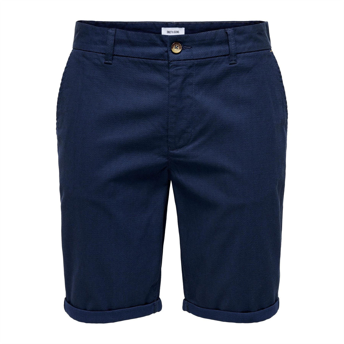 Only Solid Patterned Regular Fit Bermuda Shorts