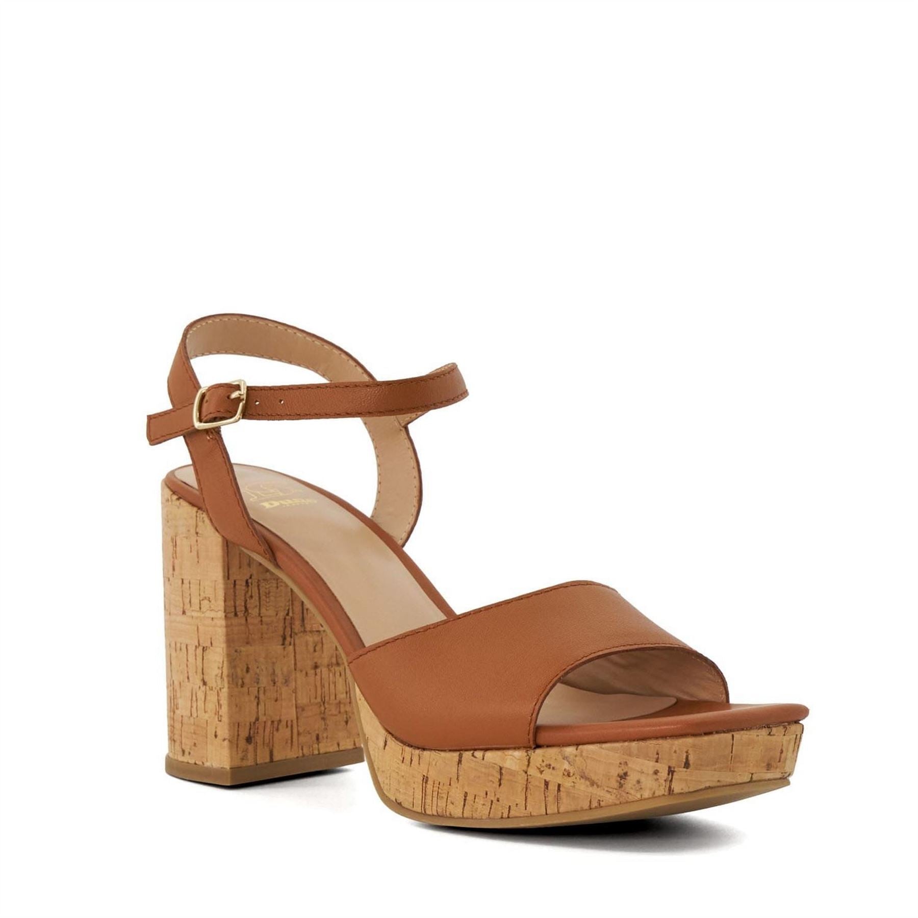 Dune London Jacuzzi Platform Block Heel Sandals