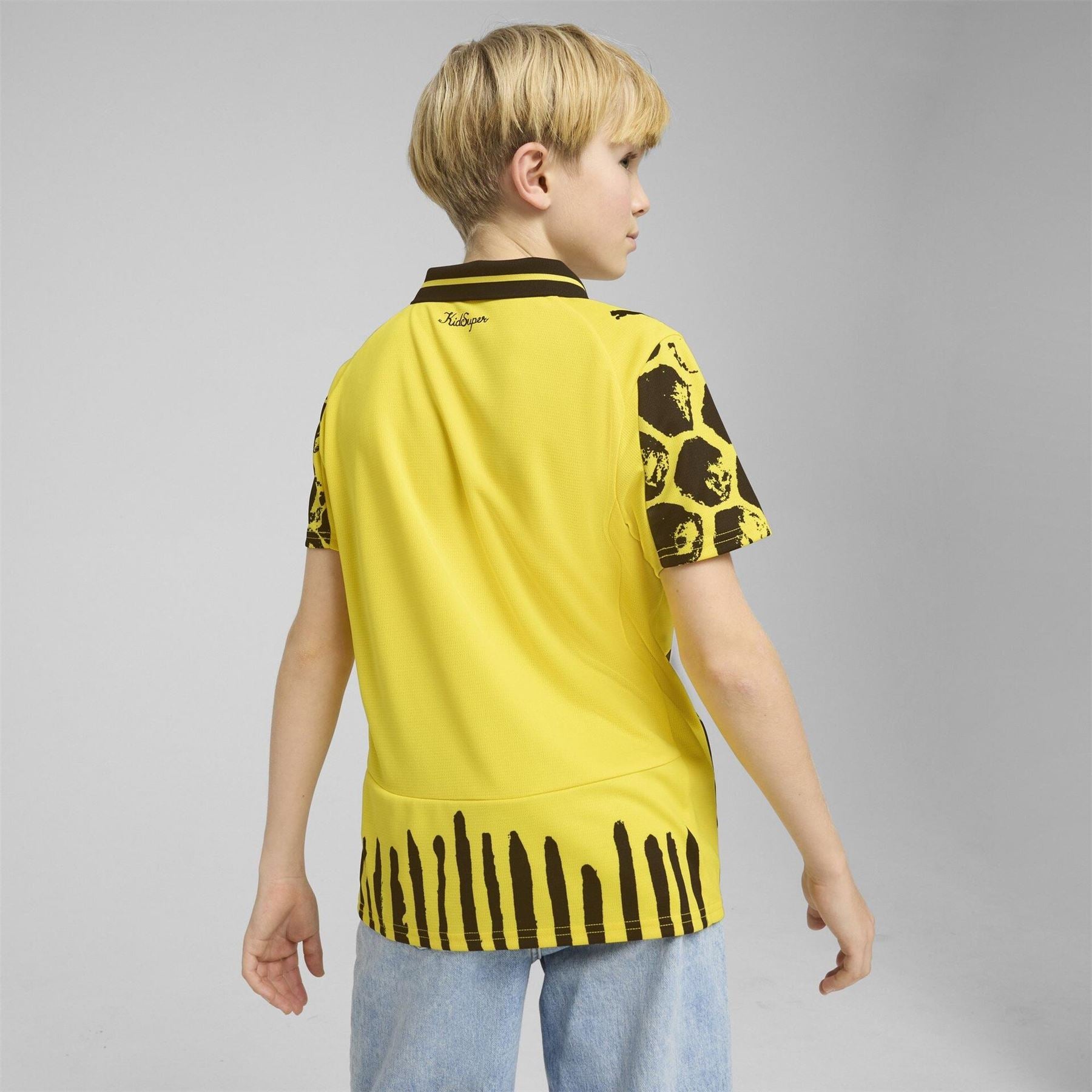 Puma X Kidssuper Borussia Dortmund Home Shirt 2025 2026 Juniors
