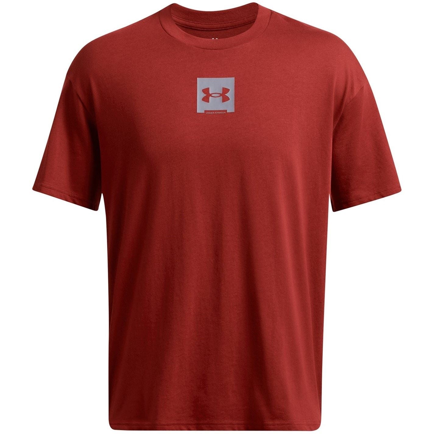 Under Armour Box Logo Crew Neck Short Sleeve T-Shirt