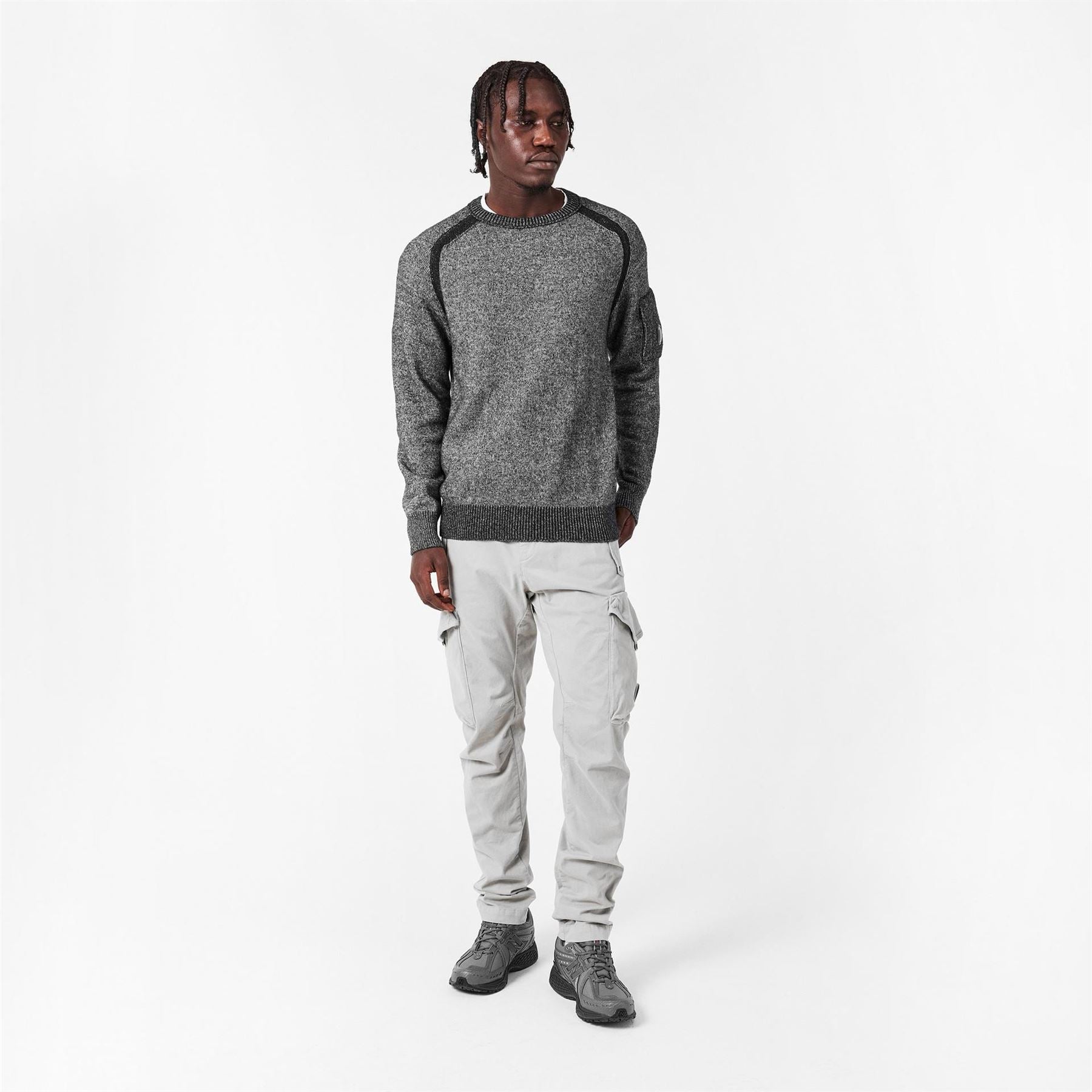 CP Company Lens Crew Knitted Turtle Neck Jumper
