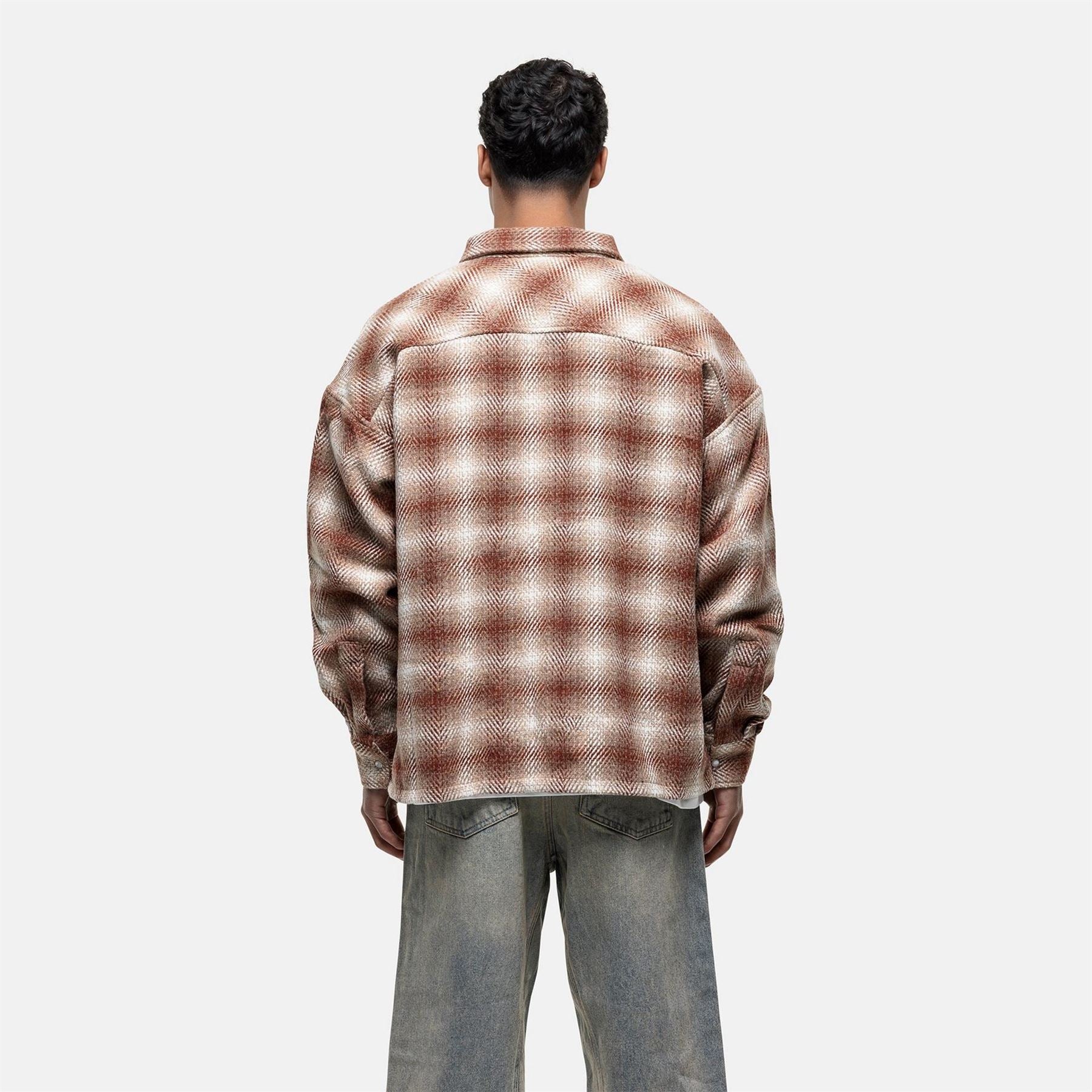 Good For Nothing Check Heavy Overshirt