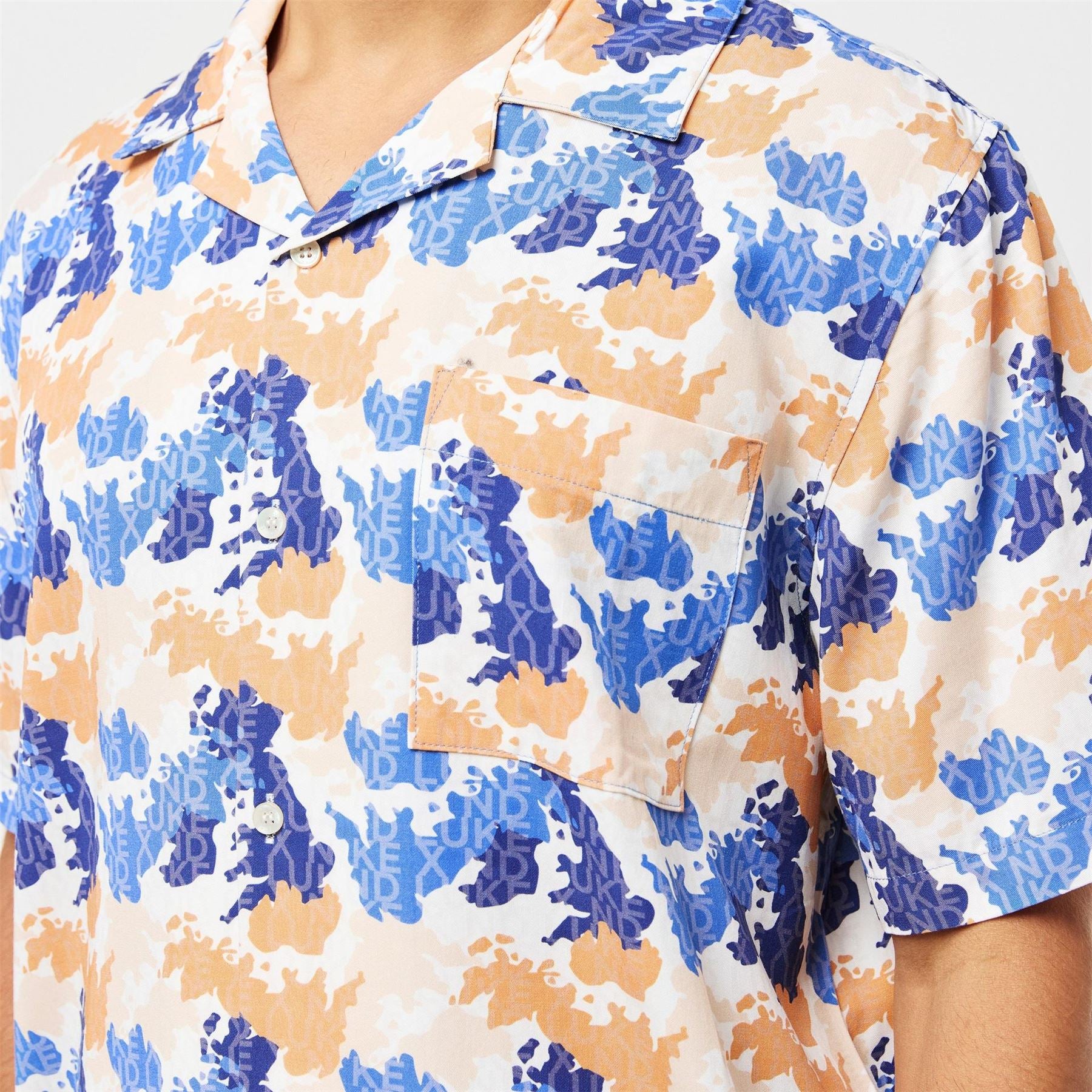 Luke Mamba Short Sleeve Patterned Shirt