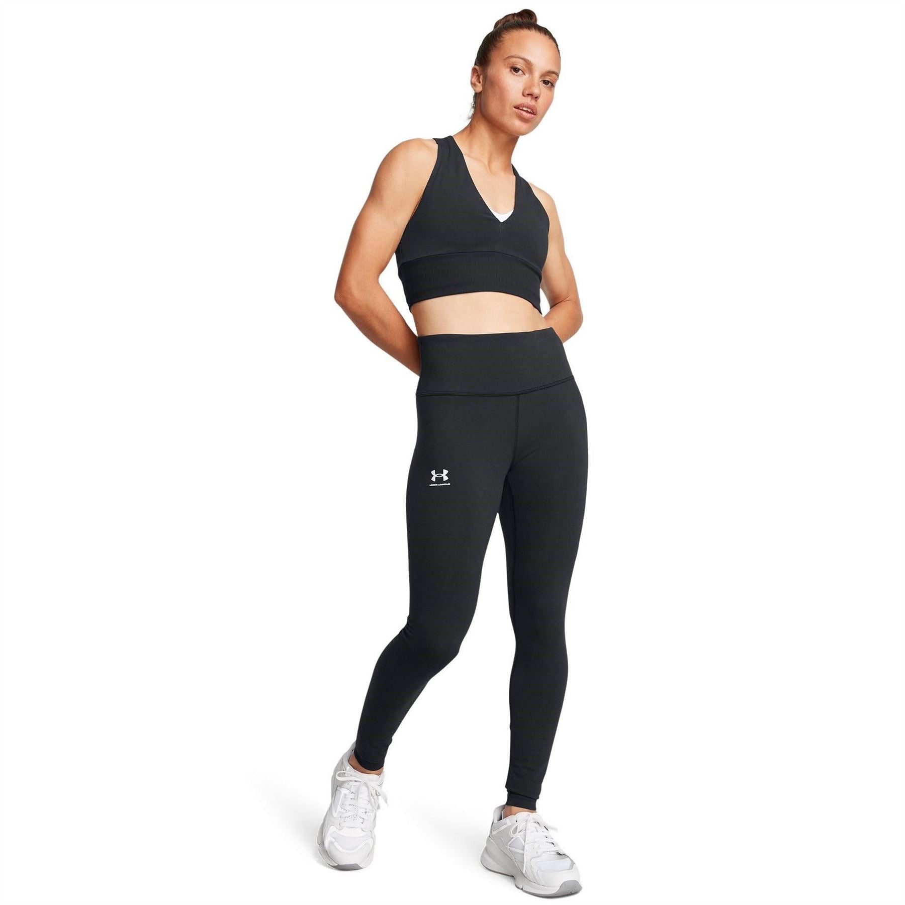 Under Armour Campus Solid Patterned Leggings